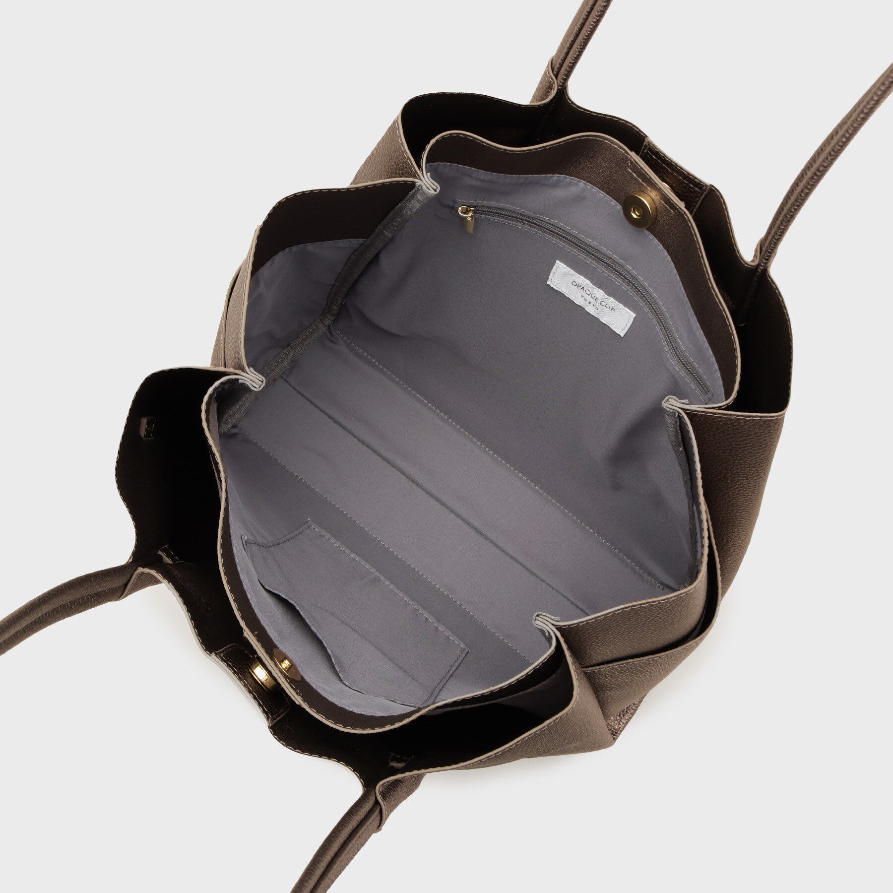 OPAQUE.CLIP「【軽量/A4サイズ対応/通勤対応】フロントベルトデザイントートバッグ」|トートバッグ|