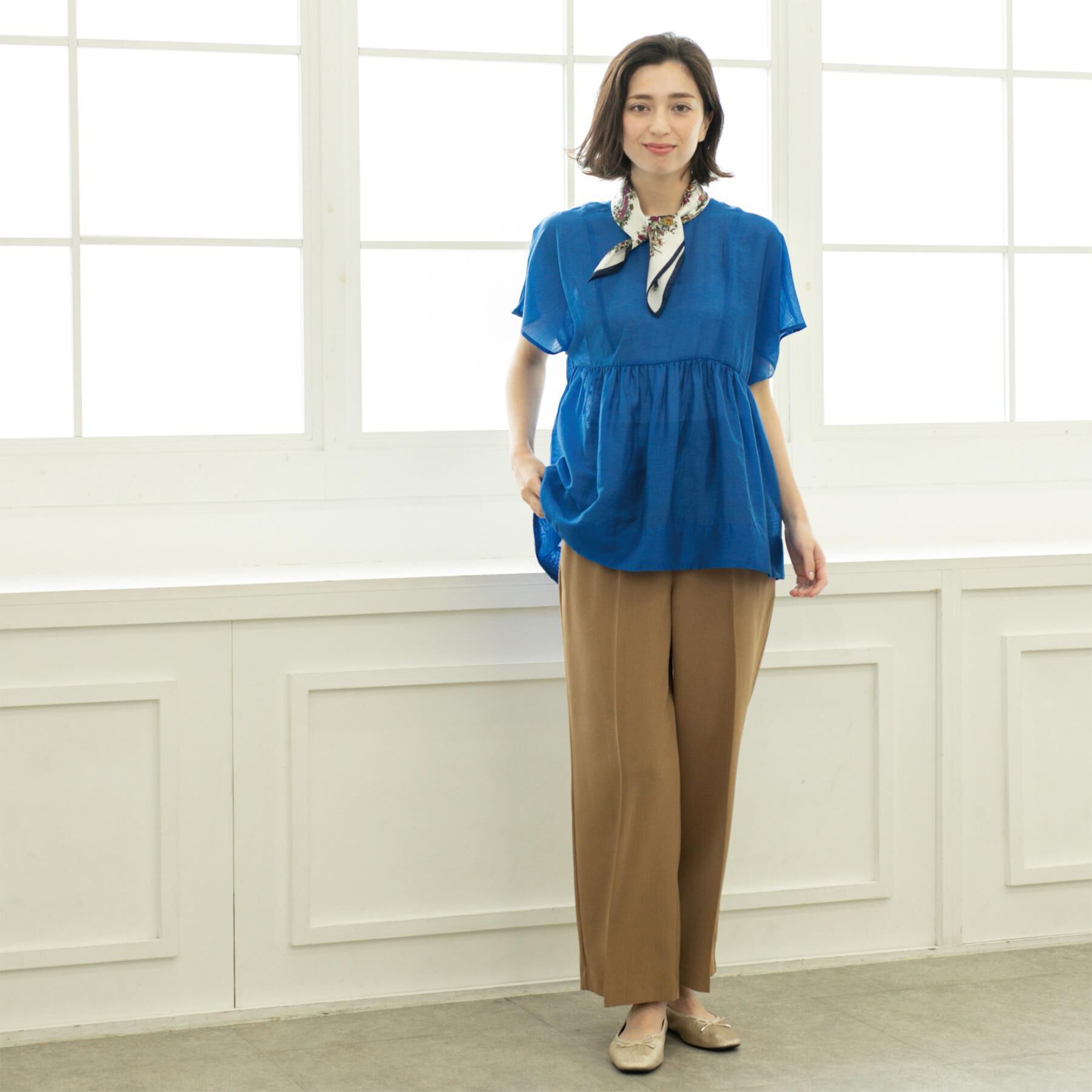 OPAQUE.CLIP「美脚イージーワイドパンツ【防シワ/洗濯機洗い可/抗ピル/ストレッチ】《丈が選べる/SS-LLサイズ/」|その他|