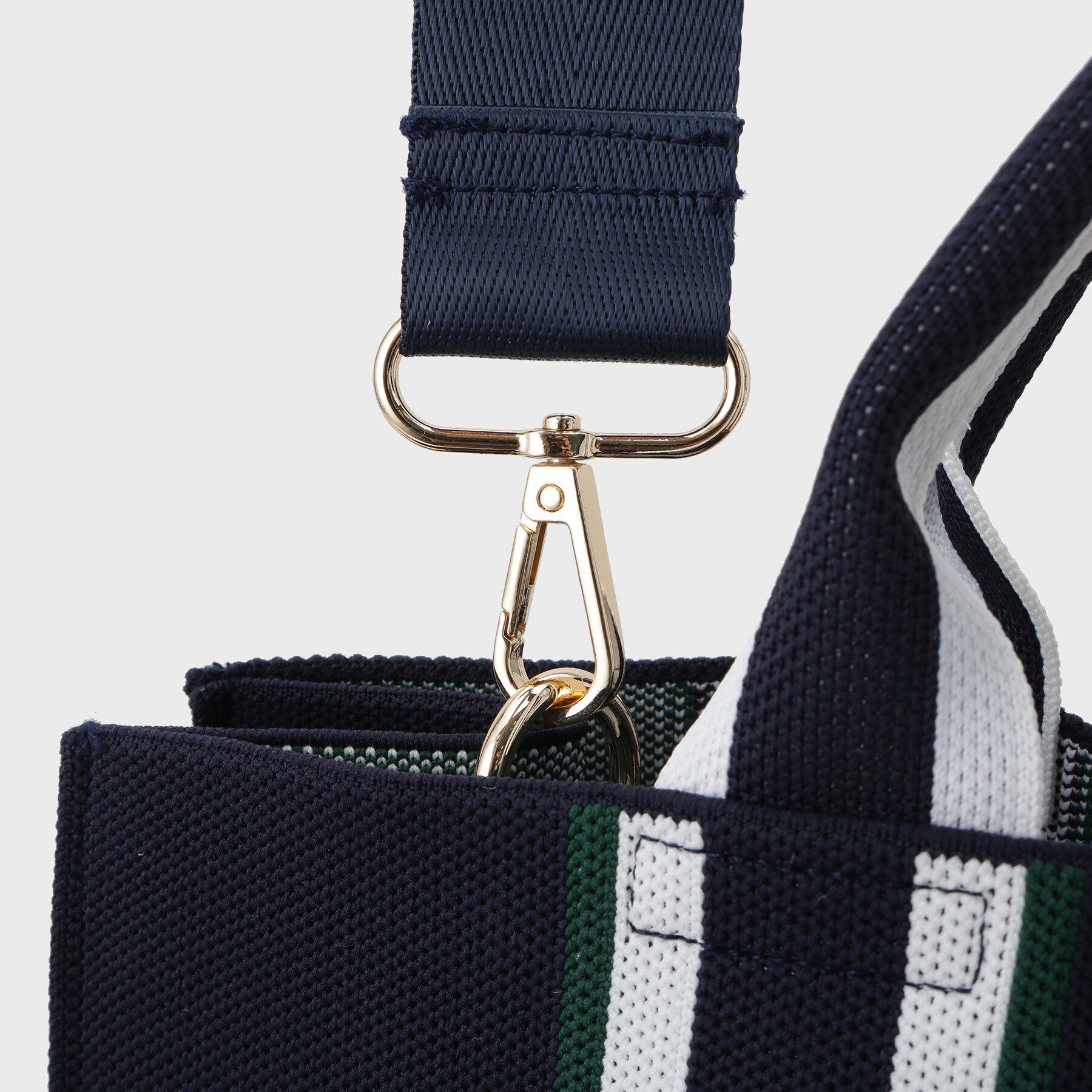 OPAQUE.CLIP「【2WAY/A4サイズ対応】ラインハンドルスクエアニットトートバッグ」|トートバッグ|