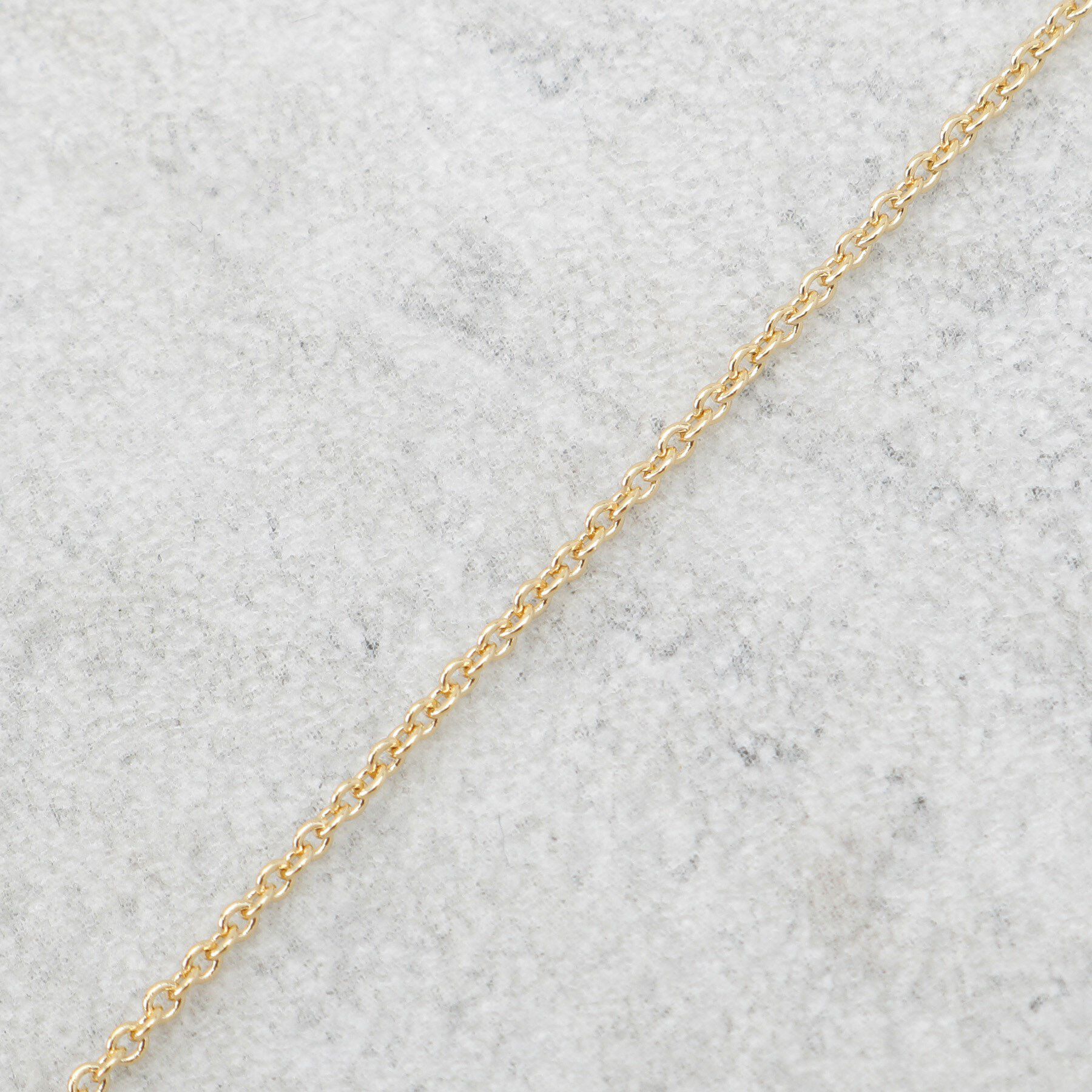 OPAQUE.CLIP「エポ&times;メタル&times;ビジュー トリプルリングネックレス」|ネックレス|