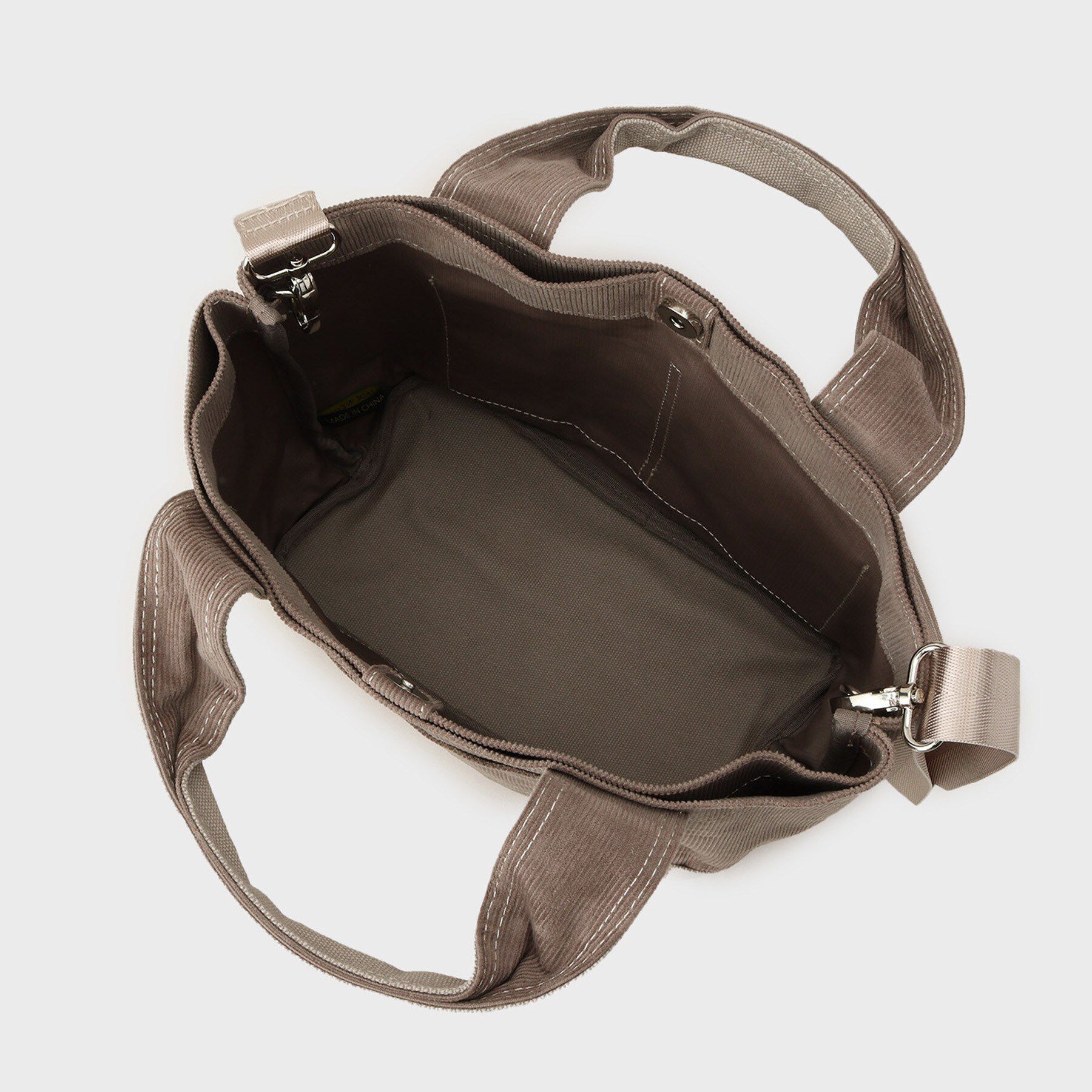 OPAQUE.CLIP「【2WAY／多ポケット】3層セパレートミドルトートバッグ」|トートバッグ|