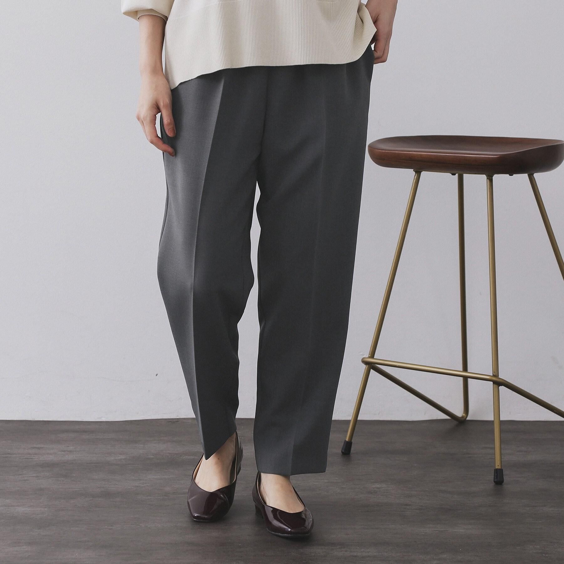 OPAQUE.CLIP「ストレッチ美脚イージーテーパードパンツ【防シワ/洗濯機洗い可】」|その他|