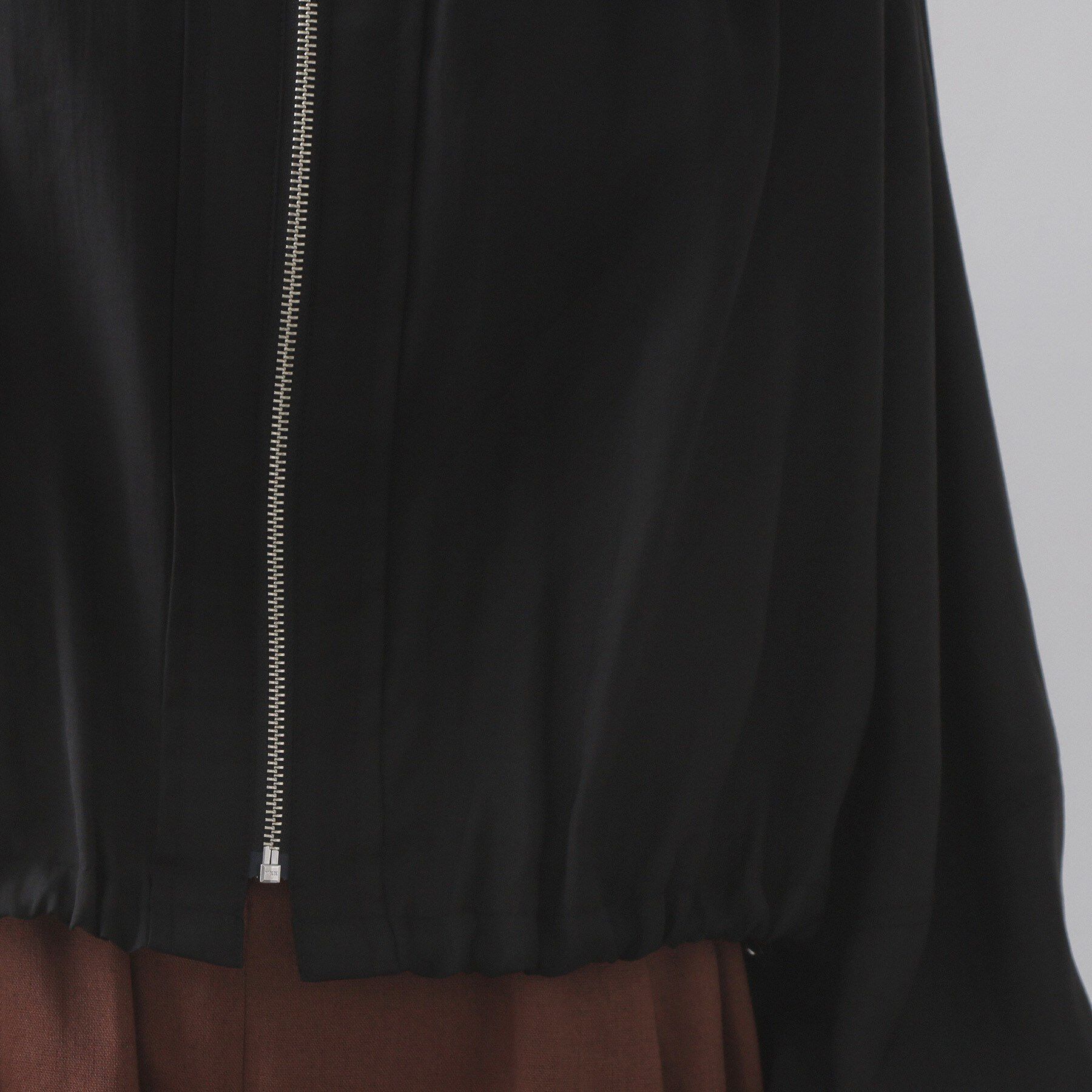 OPAQUE.CLIP「シアーランタンスリーブブルゾン【洗濯機洗い可】」|ブルゾン・スタジャン|