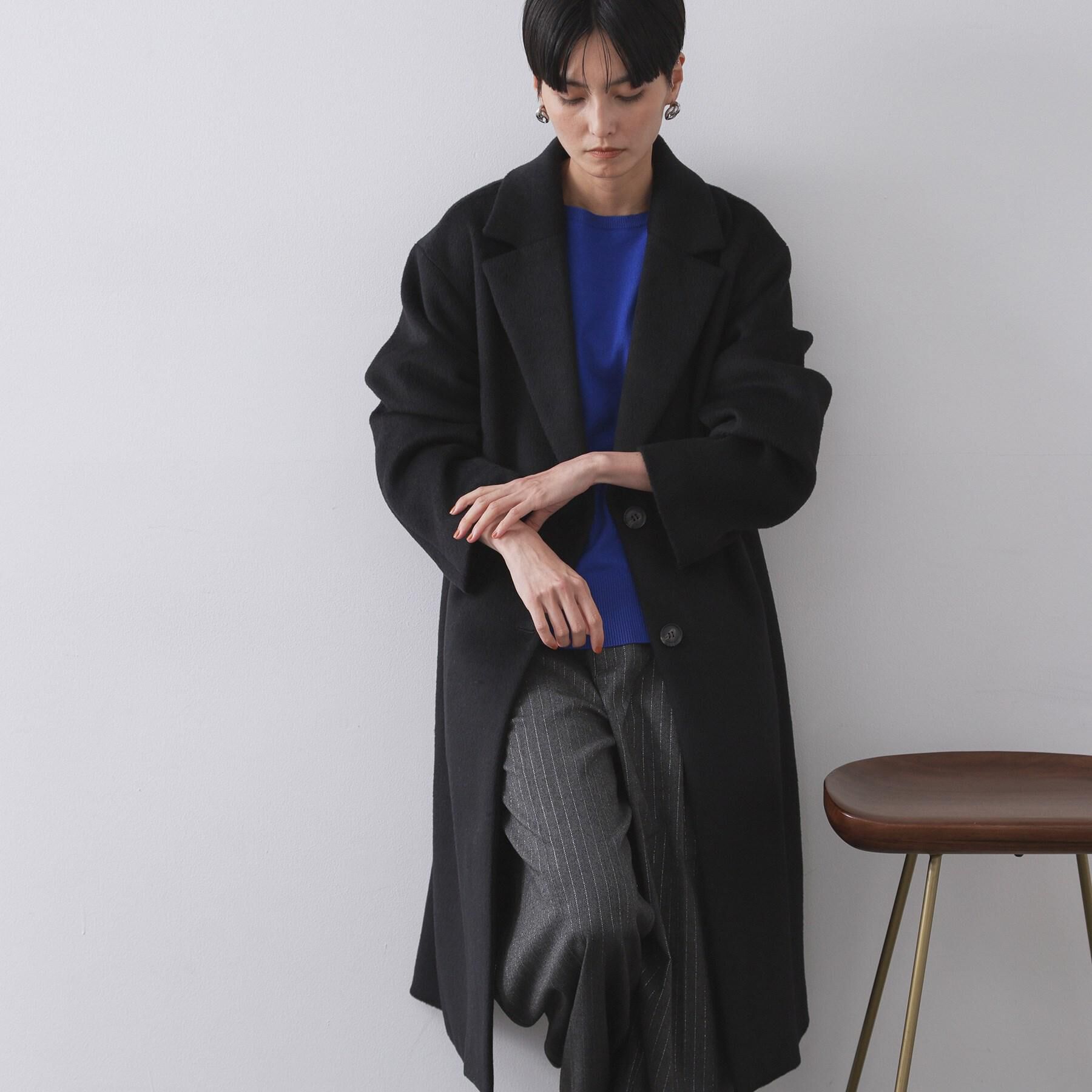 OPAQUE.CLIP「カシミヤブレンドウールチェスターコート」|チェスターコート|