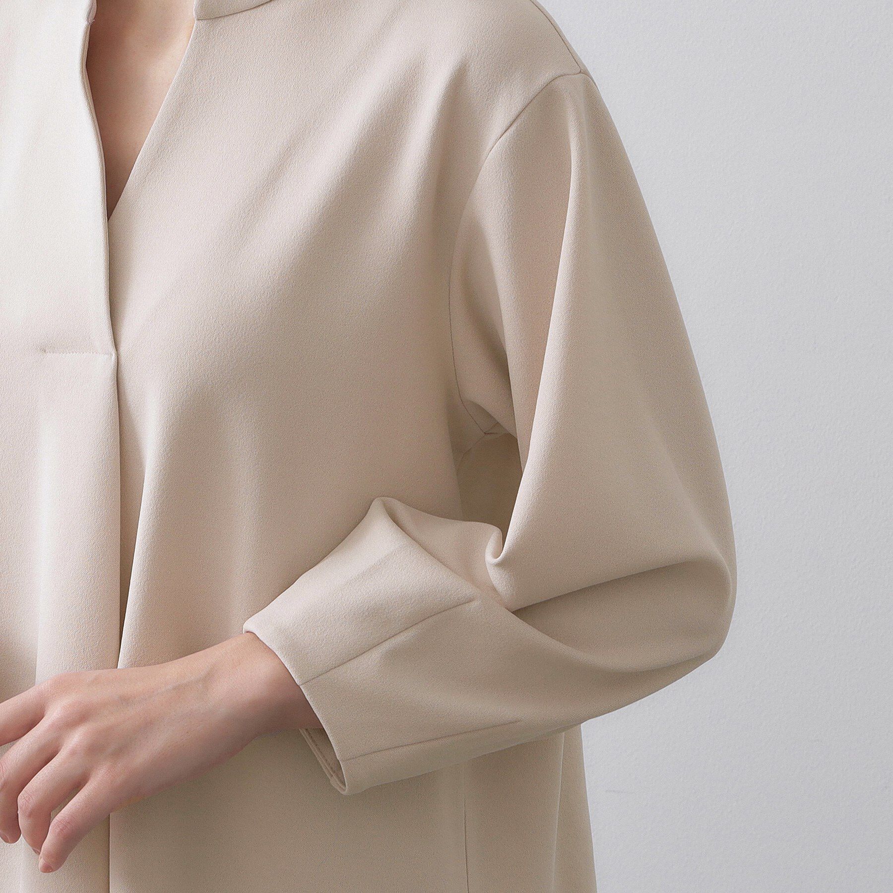 OPAQUE.CLIP「スキッパートップス【吸水速乾/UVケア/洗濯機OK】」|Tシャツ・カットソー|