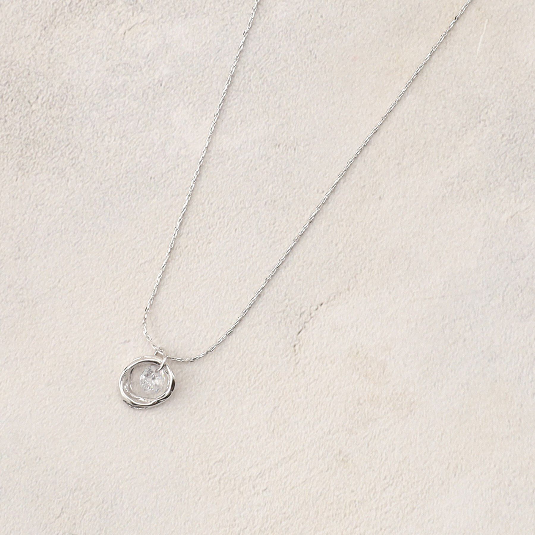 OPAQUE.CLIP「ビジュープチペンネックレス」|ネックレス|シルバー(006)