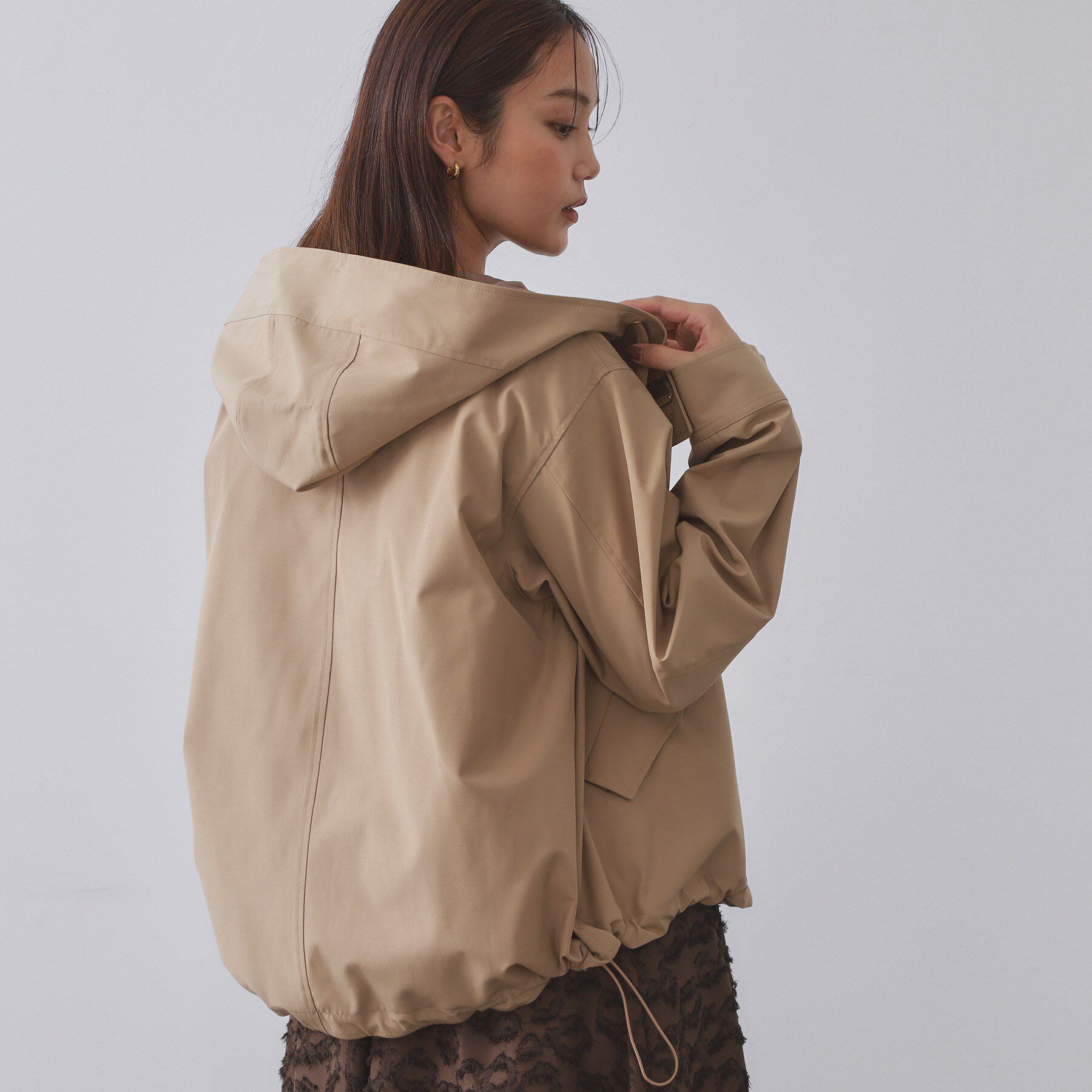 OPAQUE.CLIP「《ツインセット》マウンテンパーカー&times;キルティングベストライナー【撥水/洗濯機OK】」|ブルゾン・スタジャン|