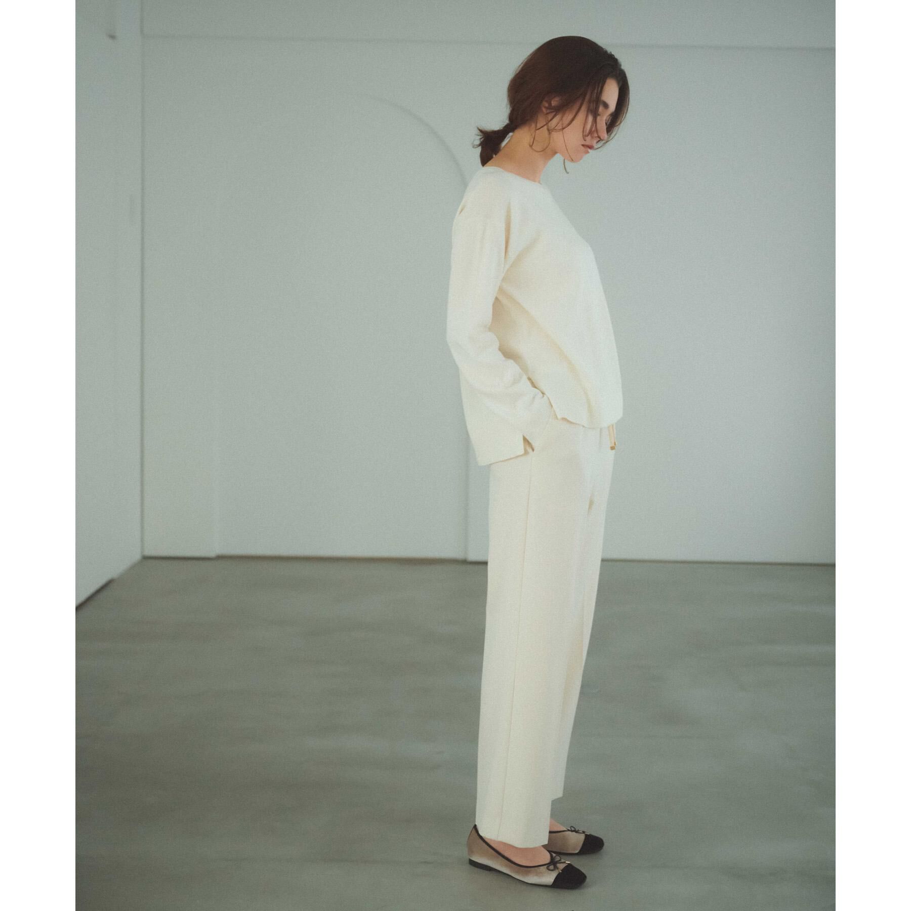 OPAQUE.CLIP「ウォームタッチ イージーワイドパンツ【洗濯機洗OK/ストレッチ】≪SS～LL≫」|その他|