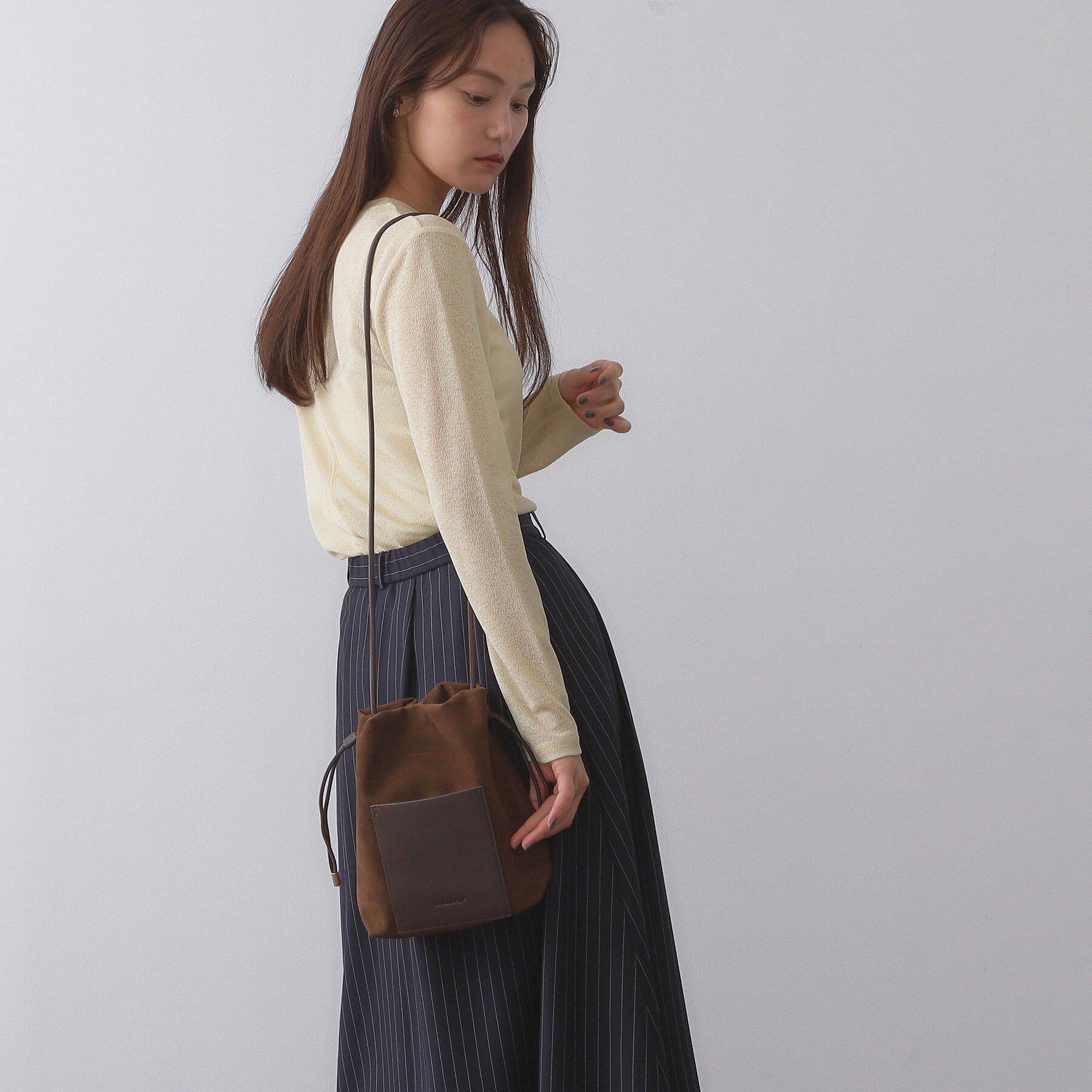 OPAQUE.CLIP「【長さ調整可能】サイドドロストミニショルダーバッグ」|ショルダー・メッセンジャー|