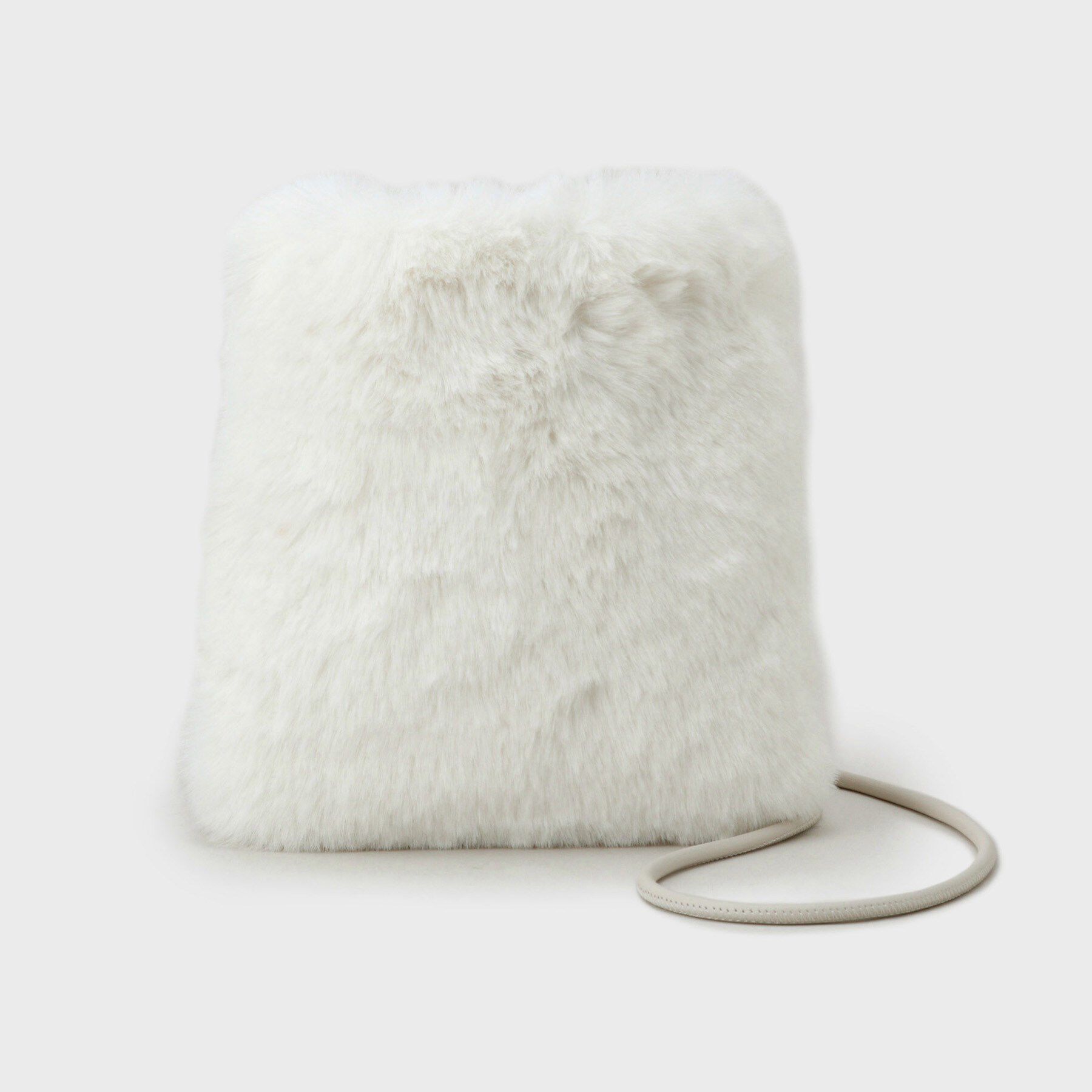 OPAQUE.CLIP「【11色展開】フェイクファースクエアミニポシェット」|ショルダー・メッセンジャー|