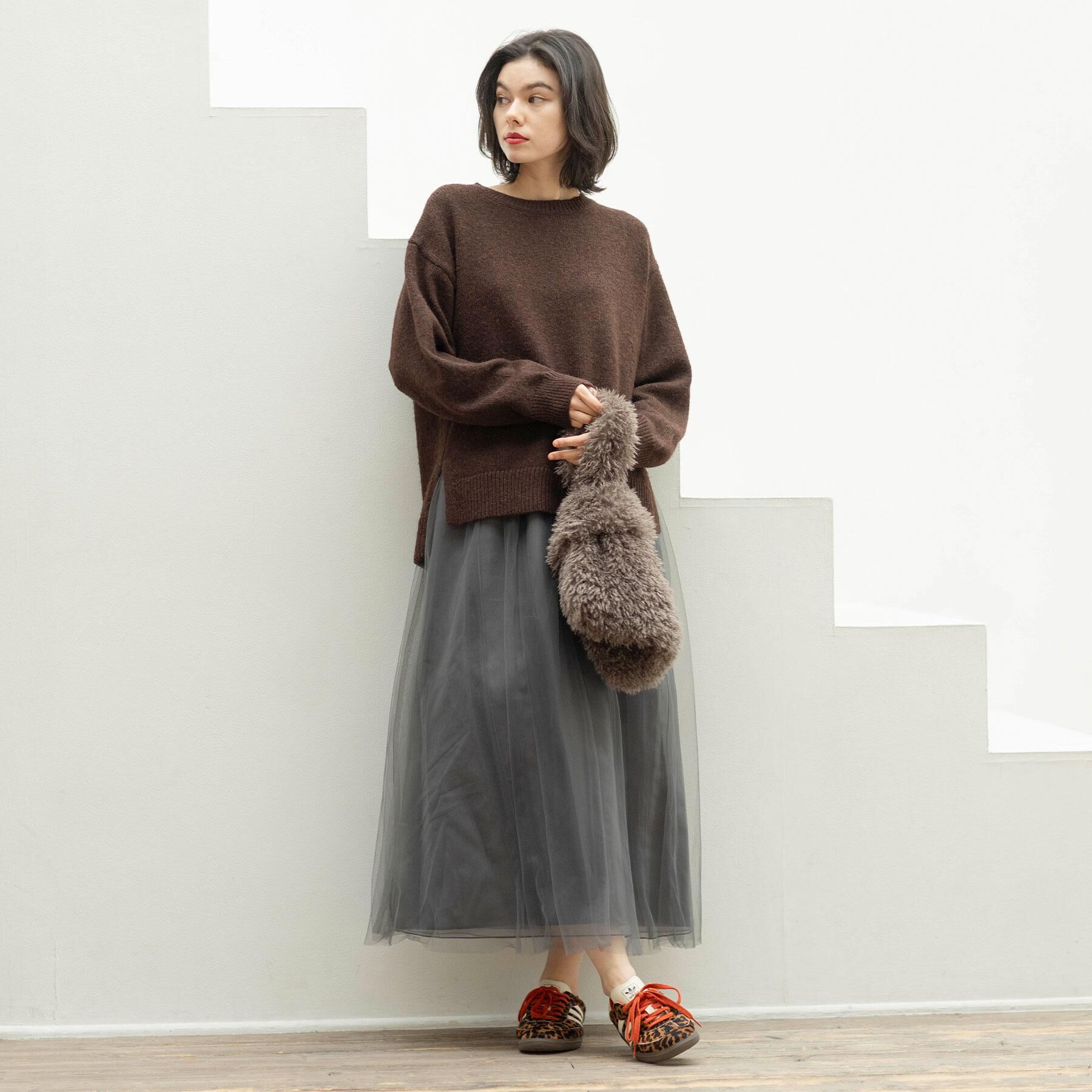 OPAQUE.CLIP「ラム風フェイクファーハンドバッグ」|ハンドバッグ|