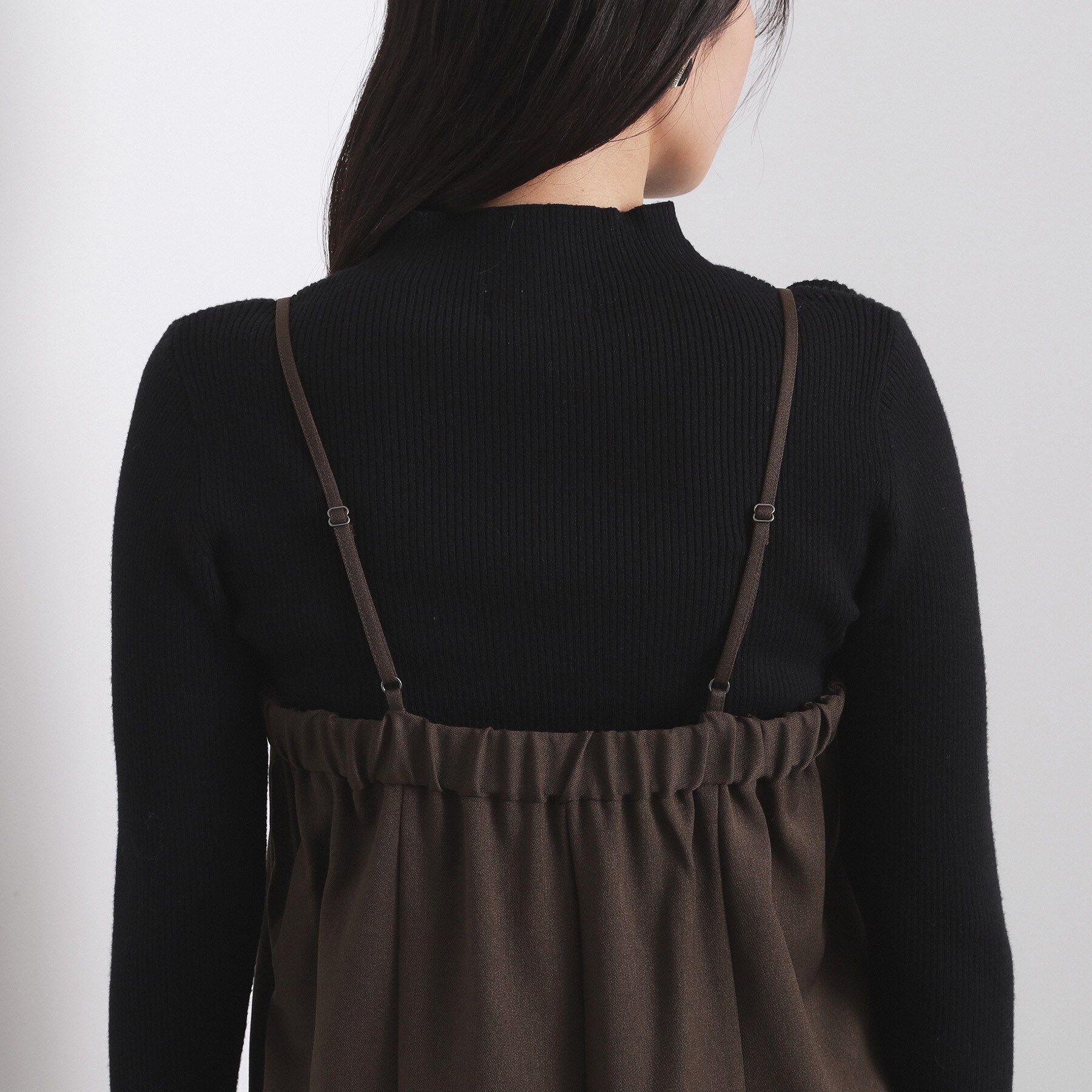 OPAQUE.CLIP「ベアサロペット【洗濯機OK】」|オールインワン|