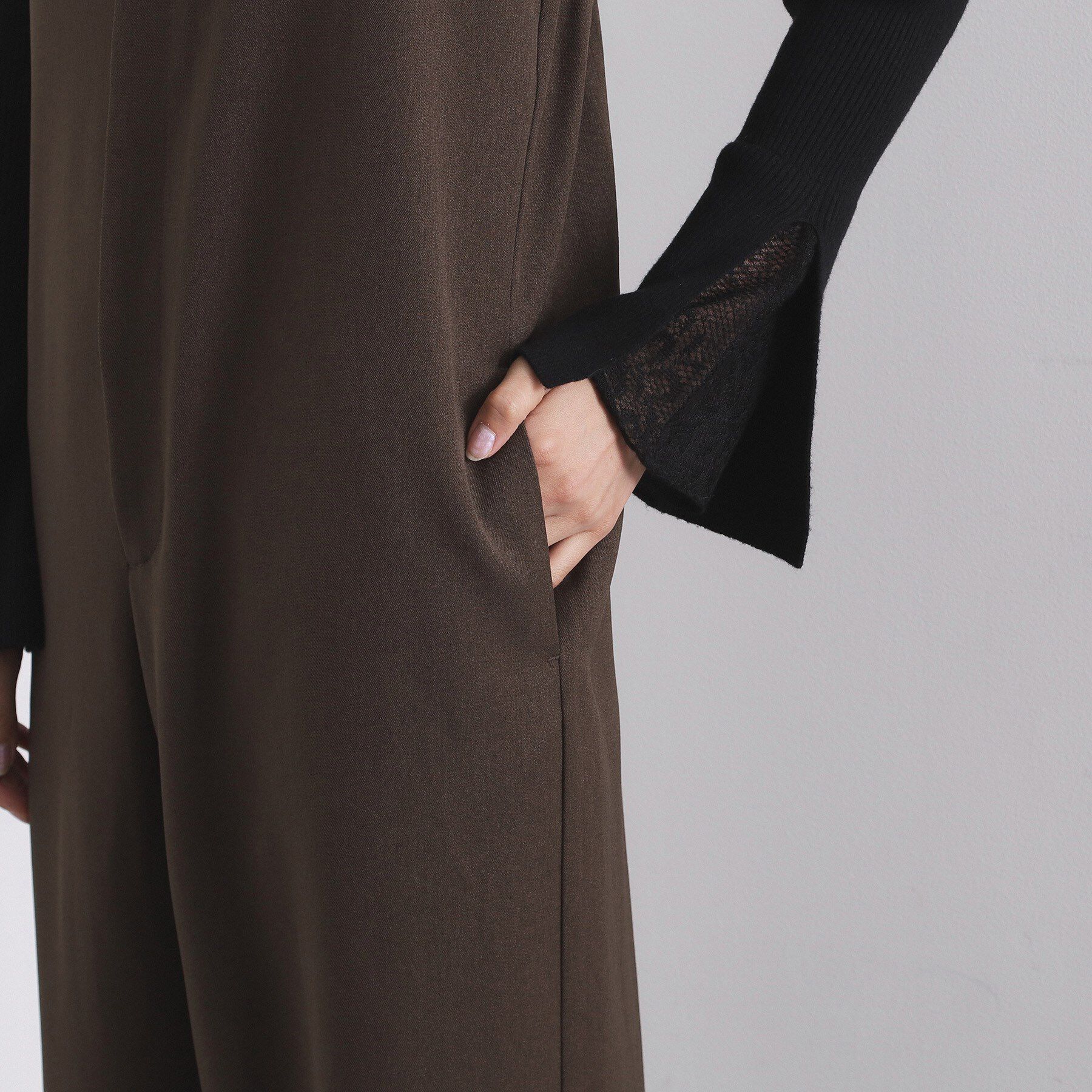 OPAQUE.CLIP「ベアサロペット【洗濯機OK】」|オールインワン|