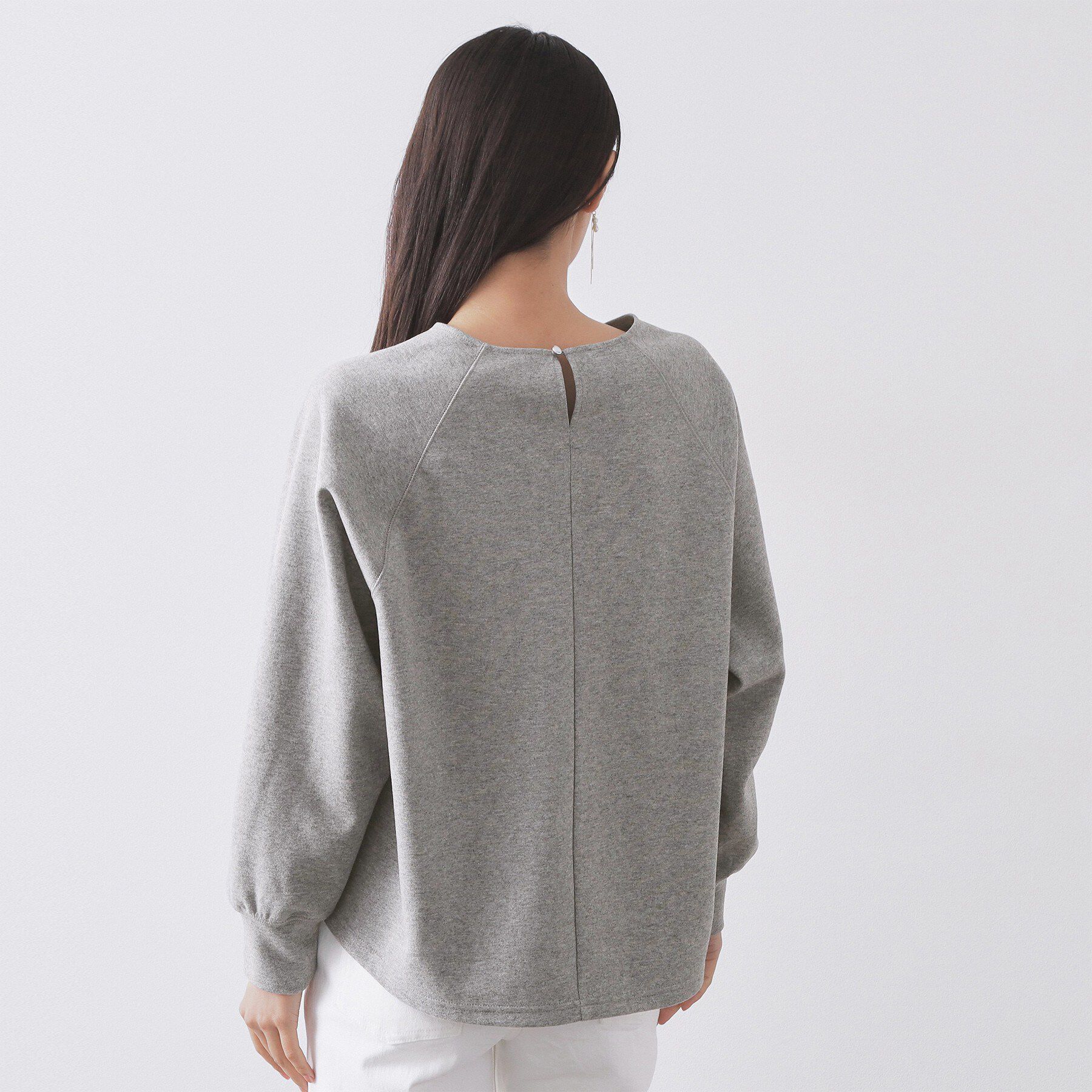 OPAQUE.CLIP「フォルムデザイントップス/セットアップ対応【洗濯機OK】」|Tシャツ・カットソー|