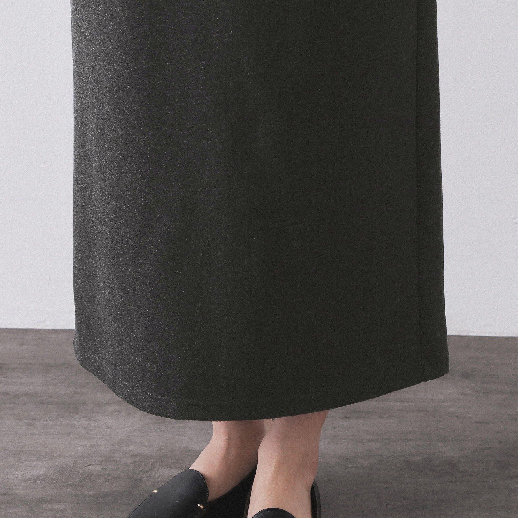 OPAQUE.CLIP「イージーナロースカート/セットアップ対応【洗濯機OK】」|スカート|