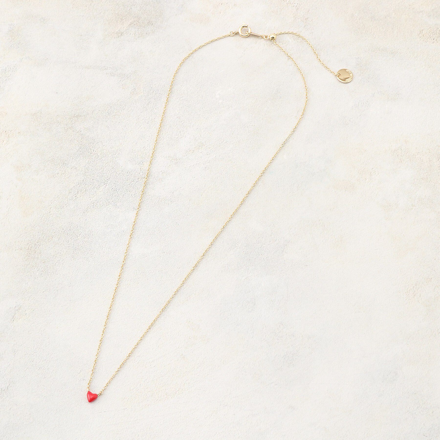 OPAQUE.CLIP「ミニハートネックレス」|ネックレス|