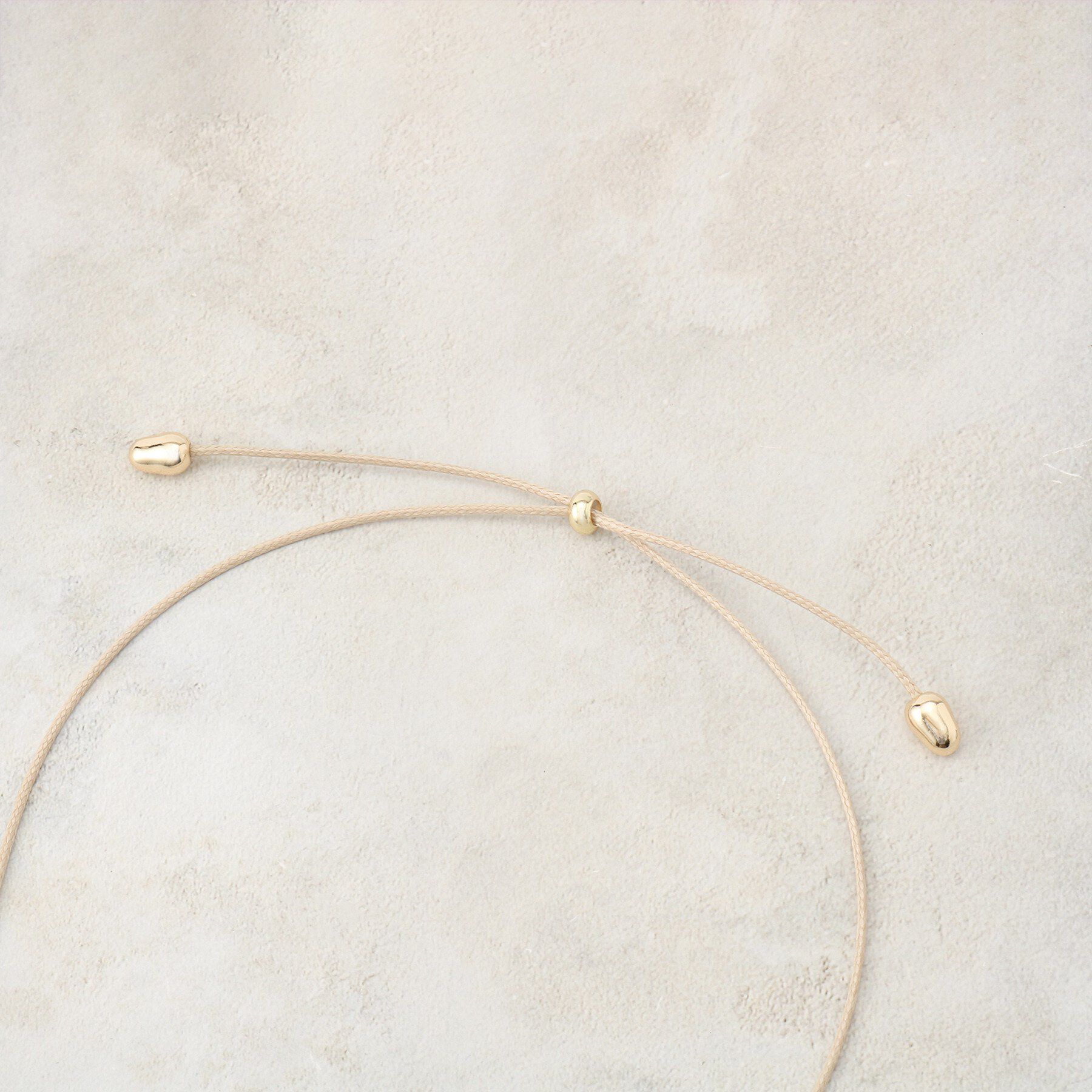 OPAQUE.CLIP「【長さ調整可】ミニフラワーコードネックレス」|ネックレス|