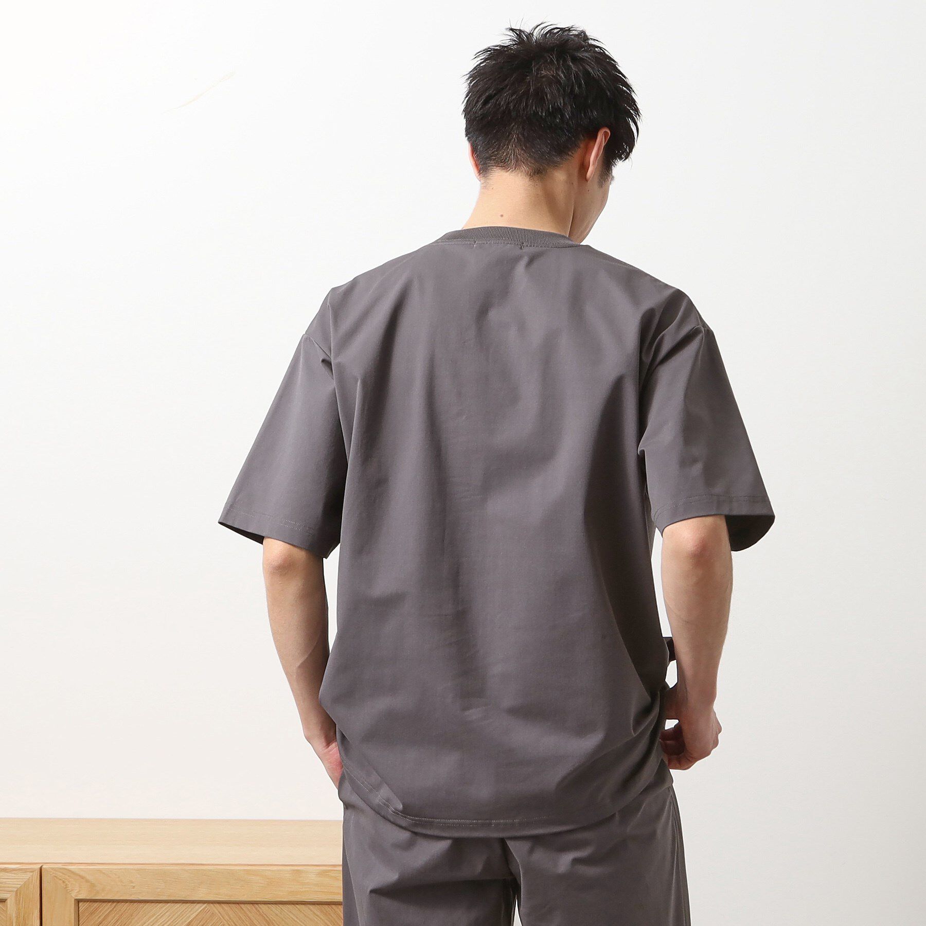 THE SHOP TK「パーフェクテックスピンドル半袖Tシャツ【セットアップ可/吸水速乾/UVカット/アンチピリング】」|Tシャツ・カットソー|