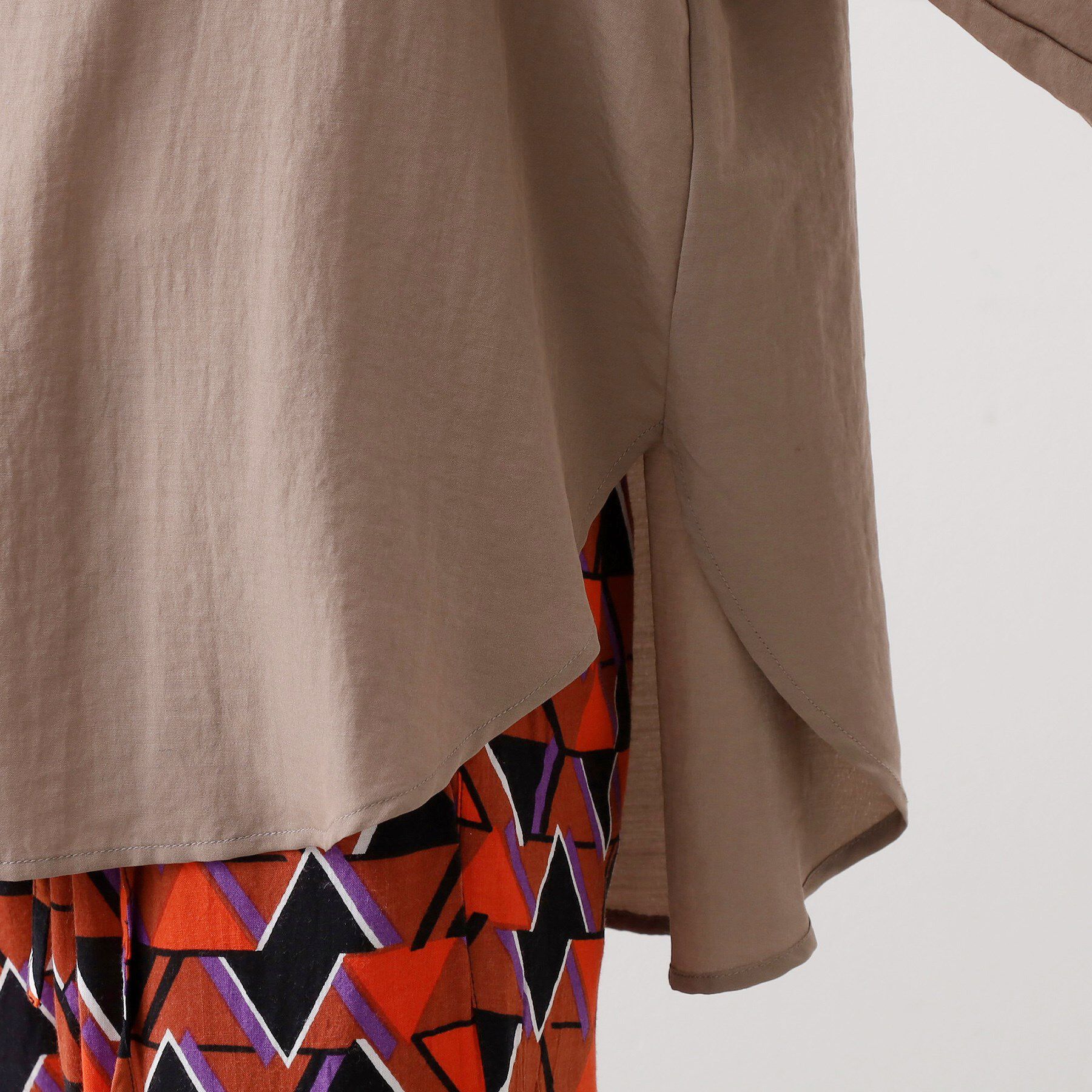 THE SHOP TK「【通勤にもデイリーにも】ダブルポケットスキッパーシャツ/洗濯機OK」|シャツ・ブラウス|