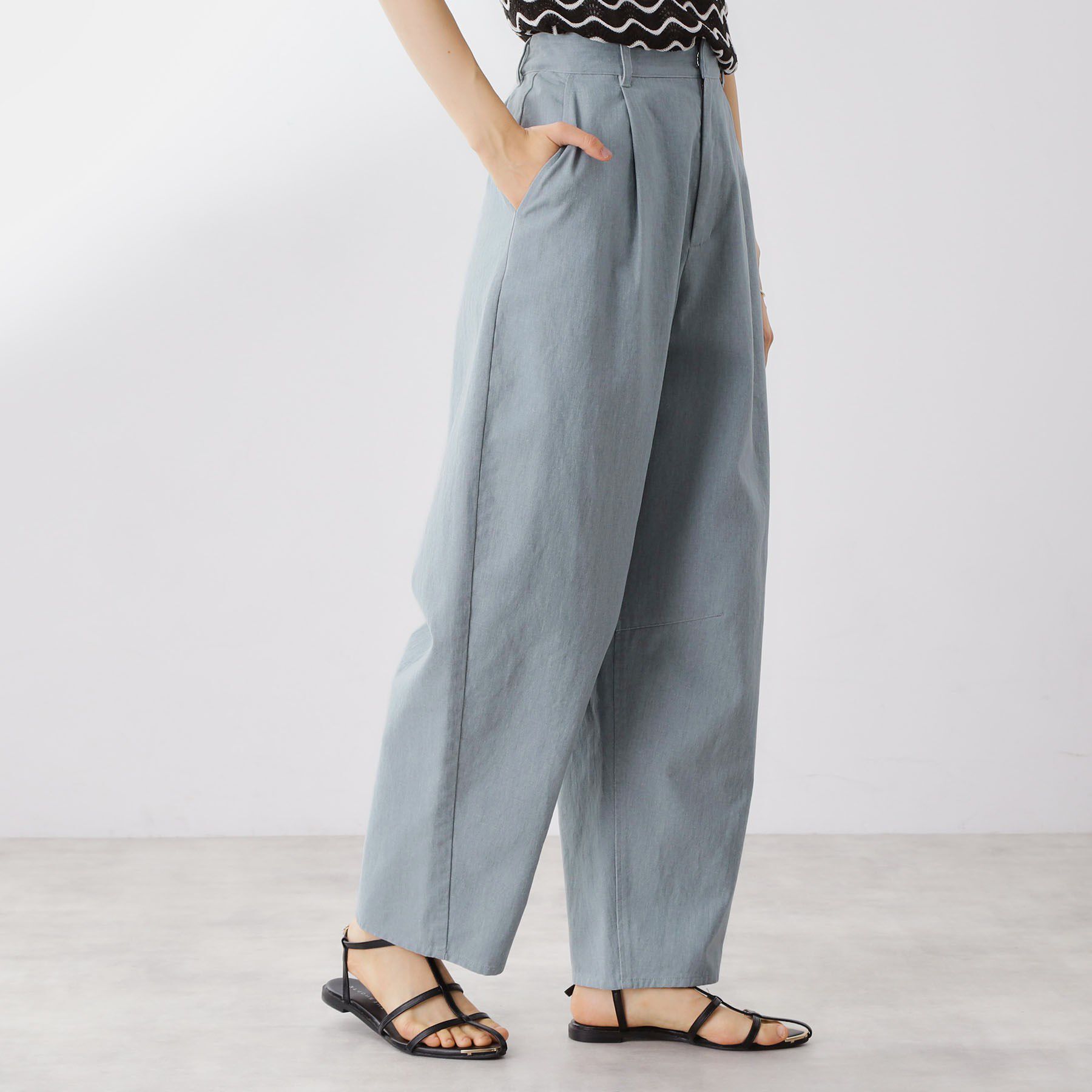 THE SHOP TK「バレルレッグパンツ」|その他|