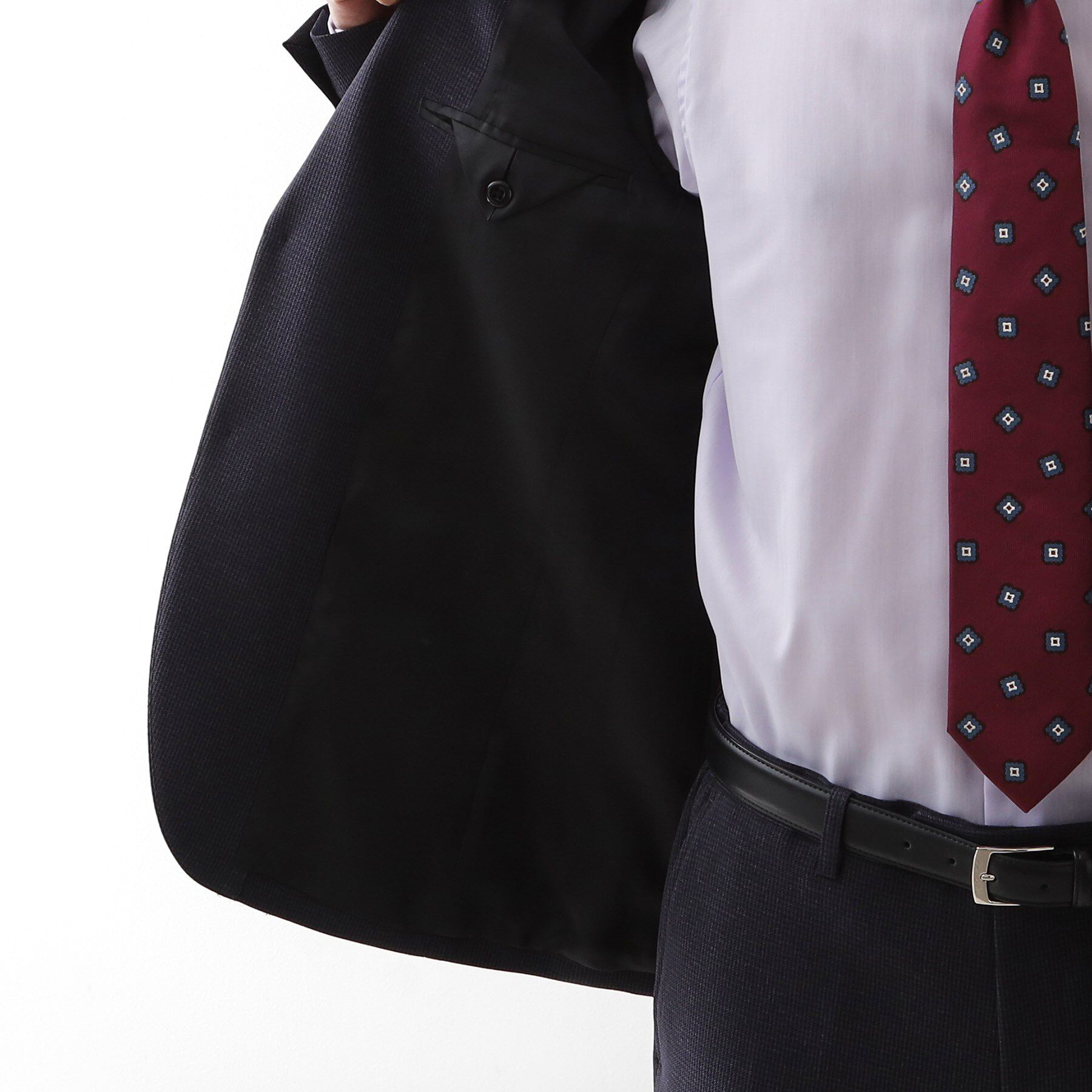 THE SHOP TK「ハウンドトゥースジャケット 【洗濯機OK/セットアップ可】」|テーラードジャケット|