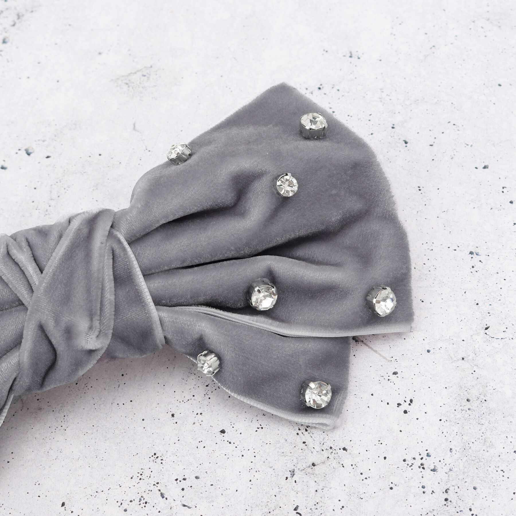 THE SHOP TK「【華やか＆上品】ビジューベロアリボンバレッタ」|その他|