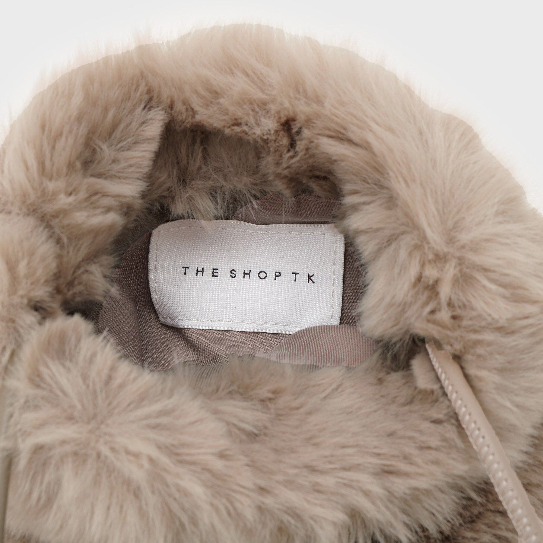 THE SHOP TK「フェイクファーショルダーミニバッグ」|ショルダー・メッセンジャー|