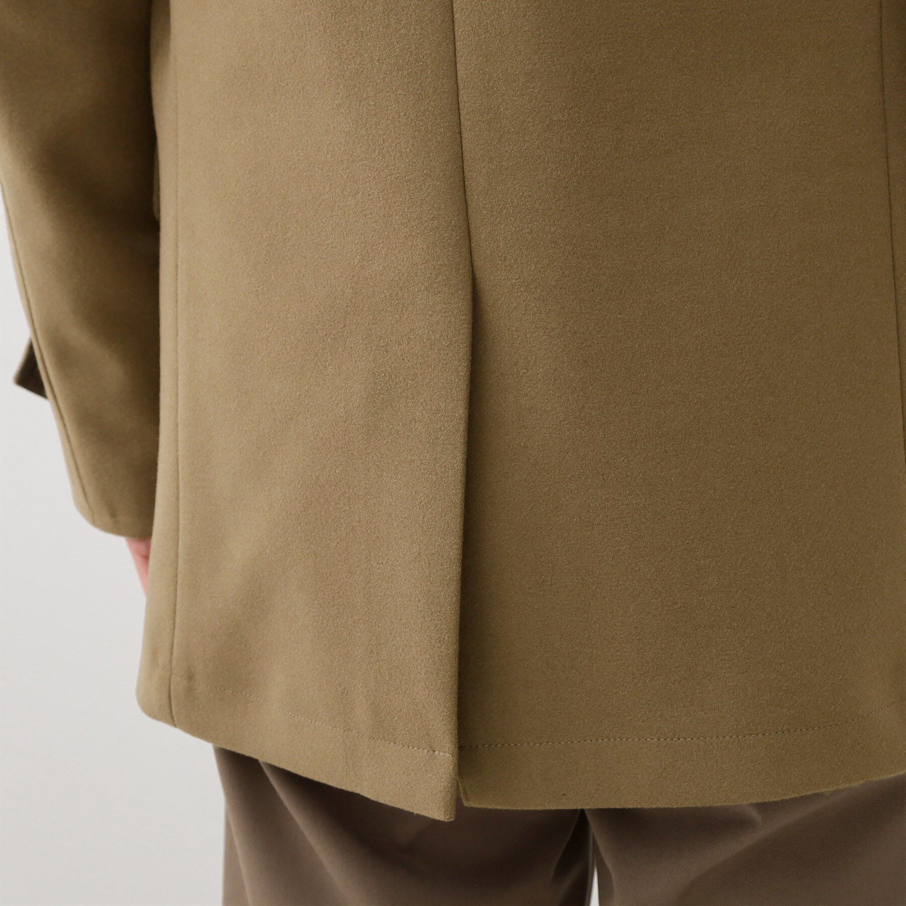 THE SHOP TK「ウーリックシングルPジャケット」|ピーコート|