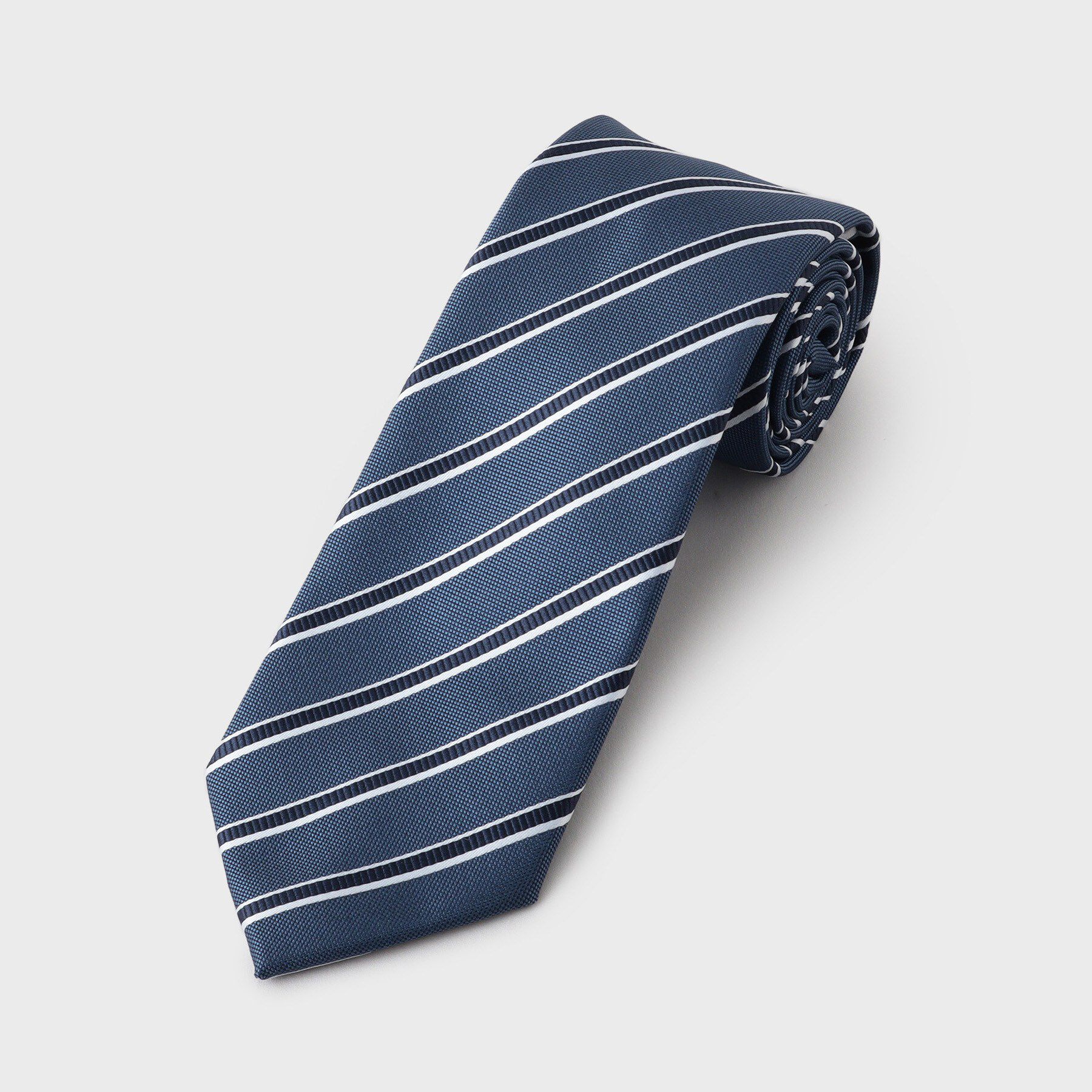 THE SHOP TK「ストライプ柄 アソート ネクタイ 【洗濯機OK】」|ネクタイ・蝶ネクタイ|ブルー(693)