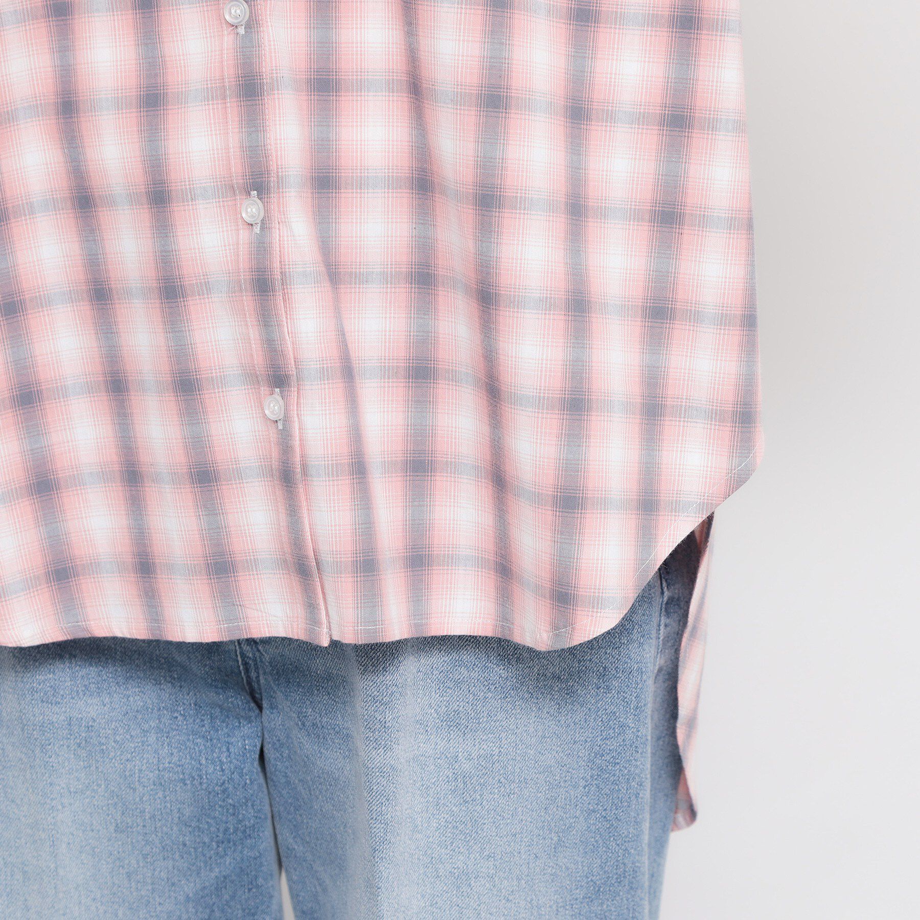 THE SHOP TK「【後ろ姿もサマになる】バックシャーリングシャツ」|シャツ・ブラウス|