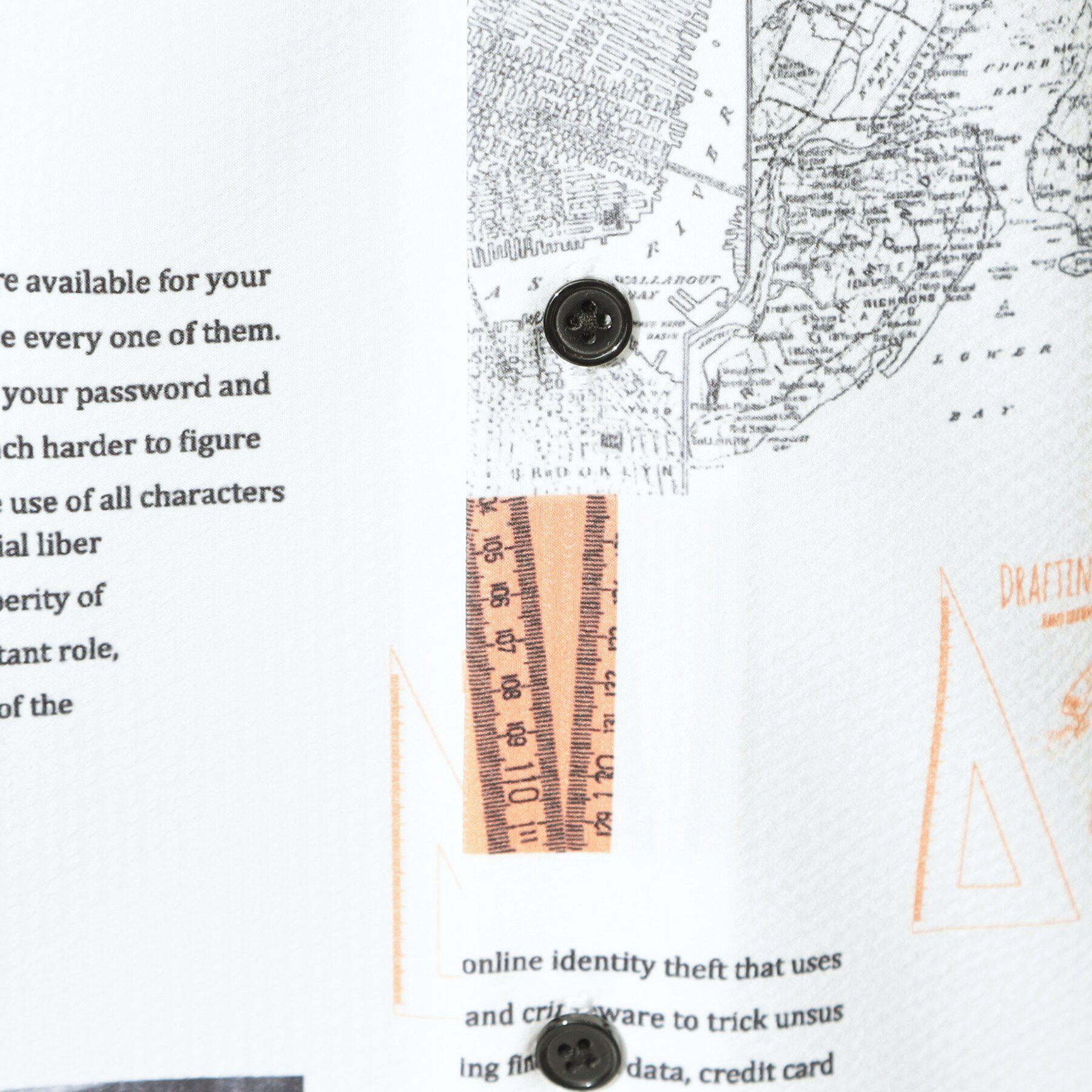 THE SHOP TK「プリント柄 開襟半袖シャツ 【洗濯機OK】」|シャツ・ブラウス|