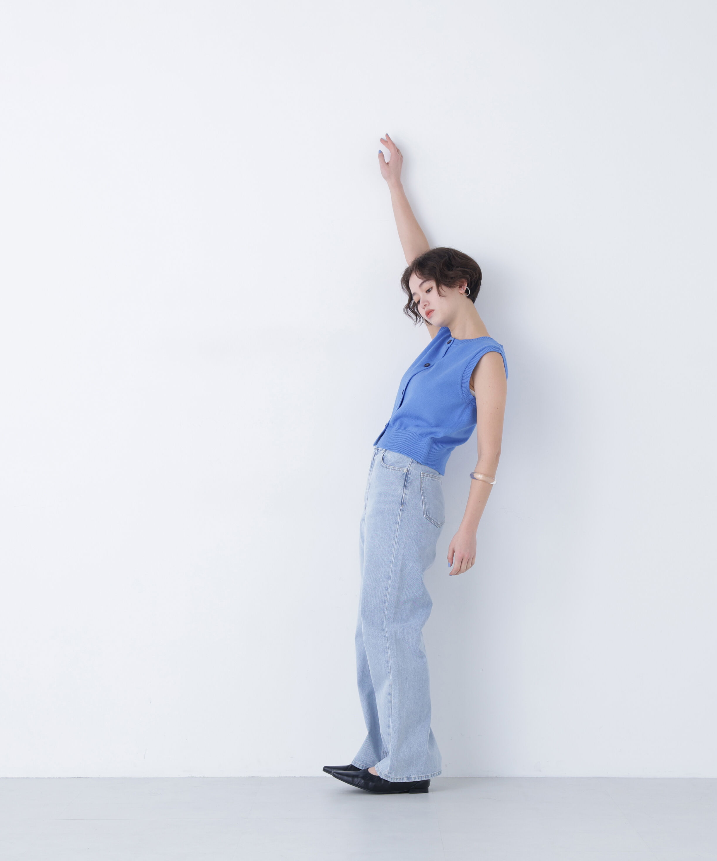  「〈N.〉コンパクトニットベスト」|ニット・セーター|