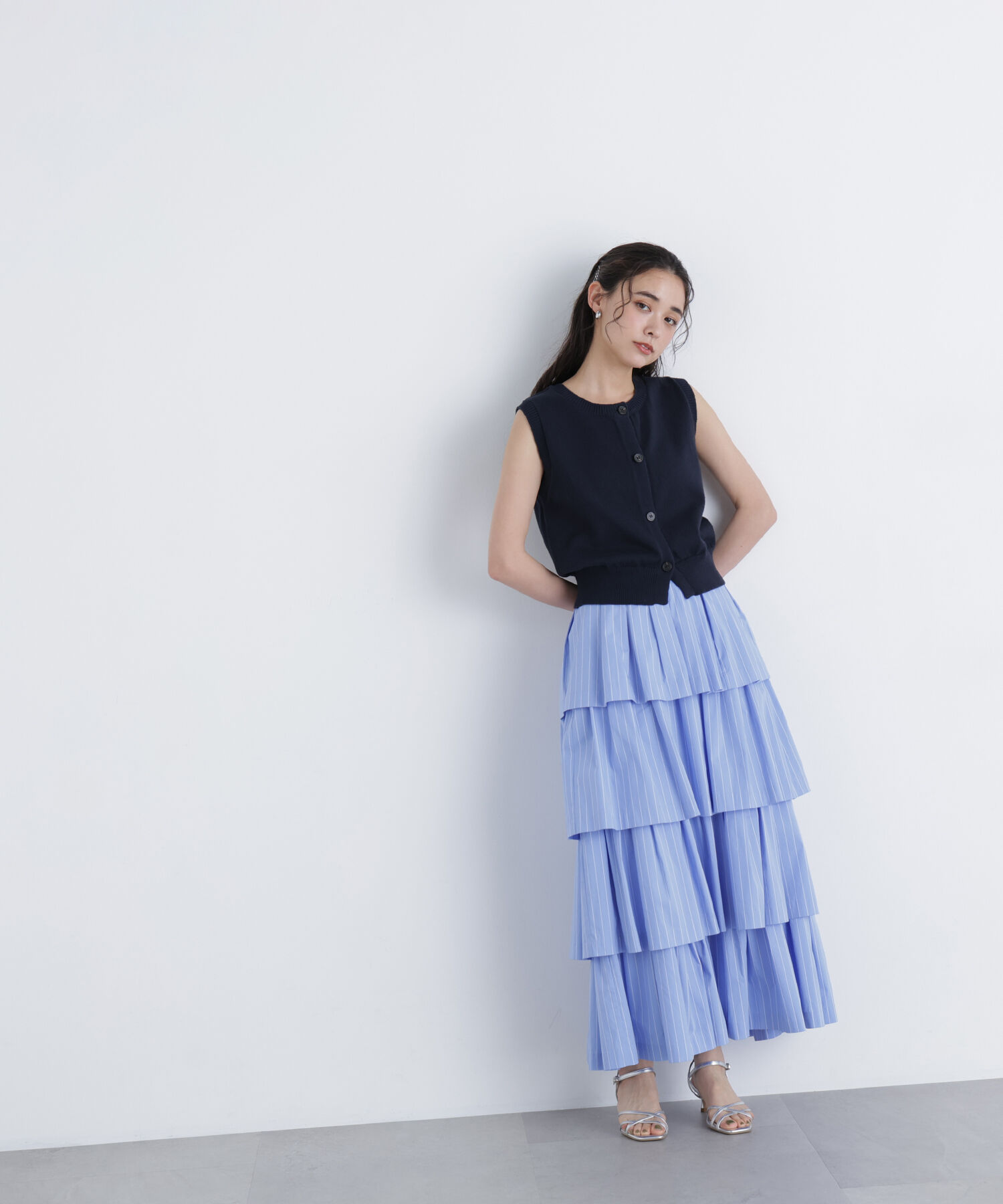  「〈N.〉コンパクトニットベスト」|ニット・セーター|