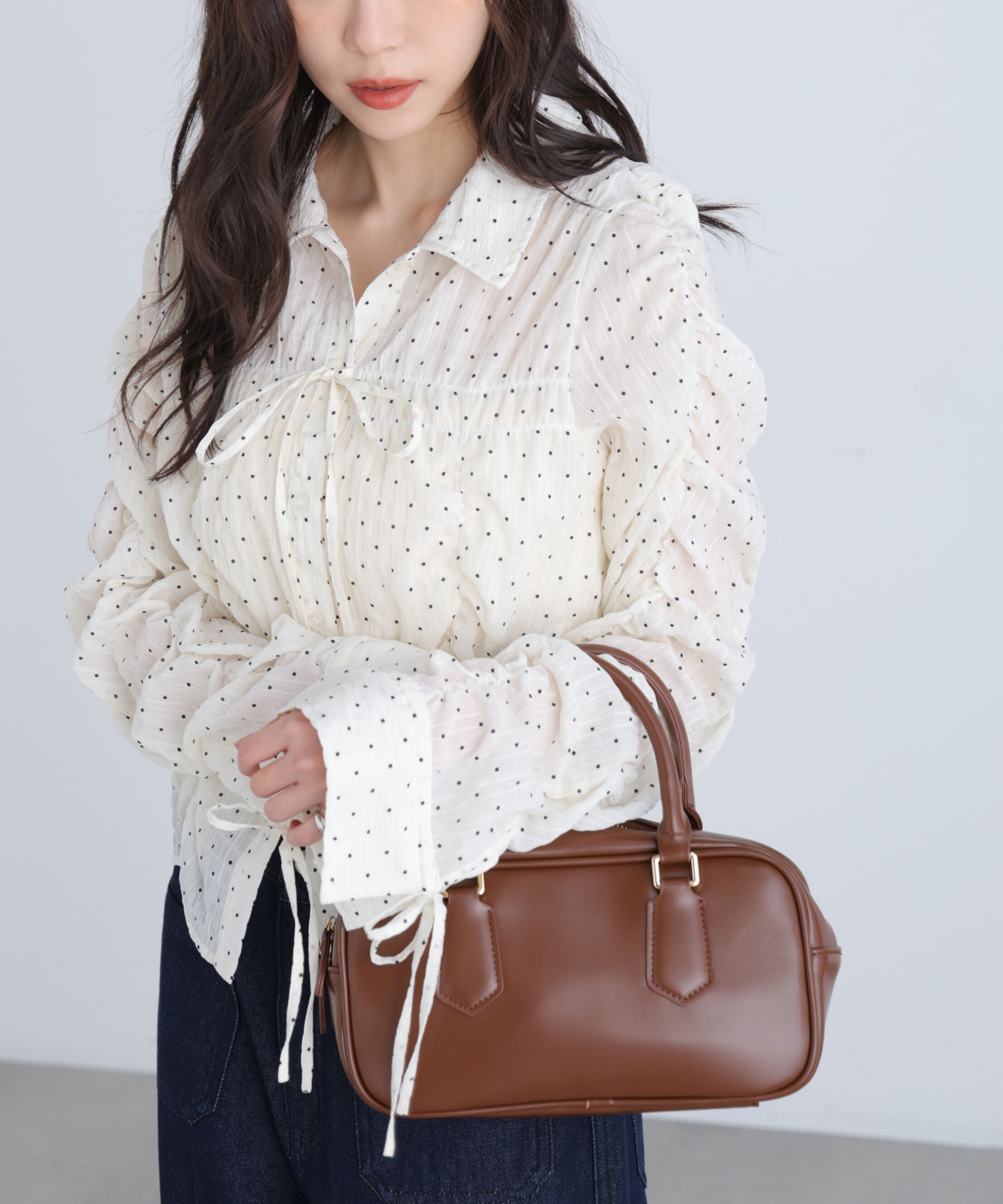  「シャーリングアソートシャツ」|シャツ・ブラウス|