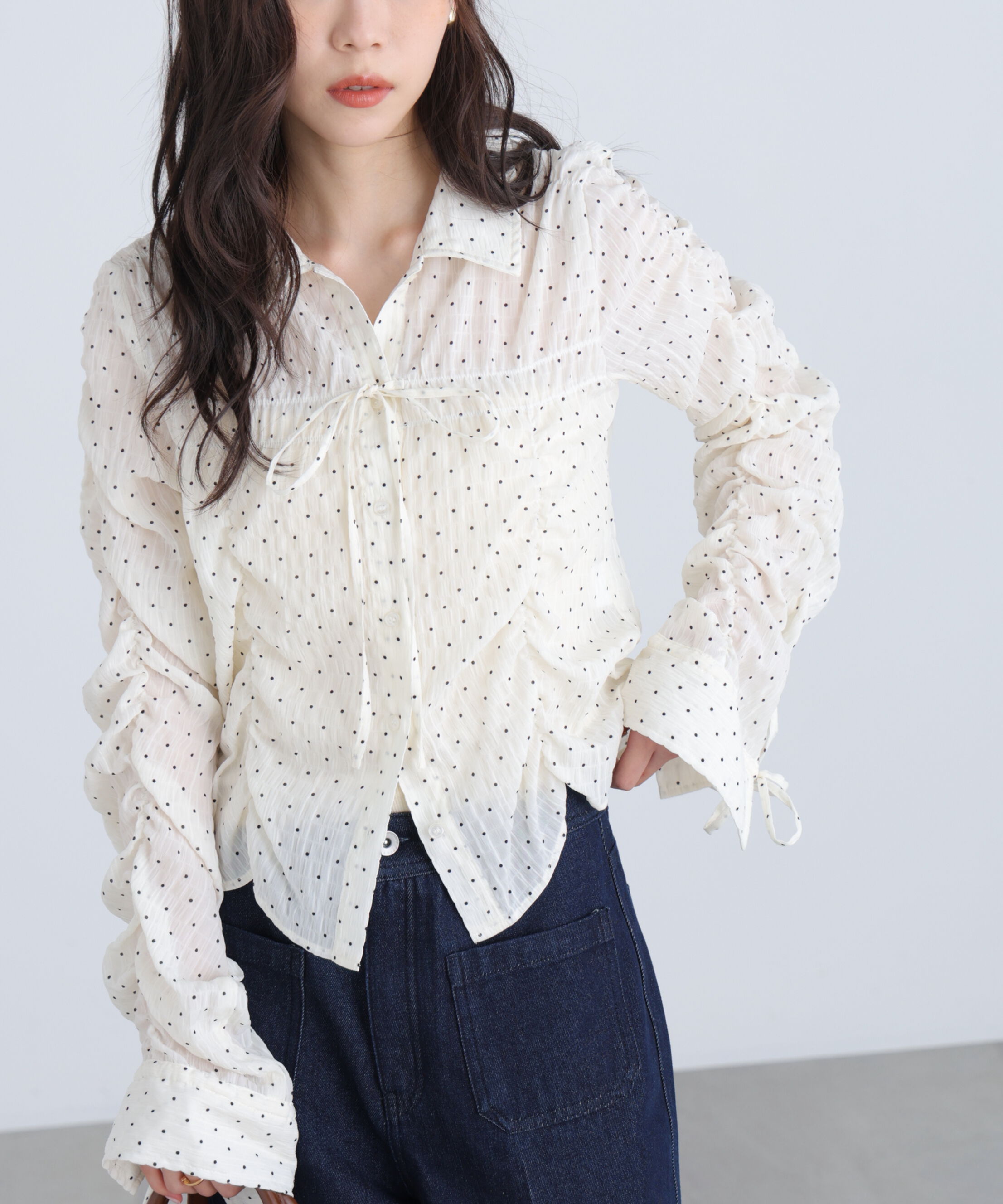  「シャーリングアソートシャツ」|シャツ・ブラウス|