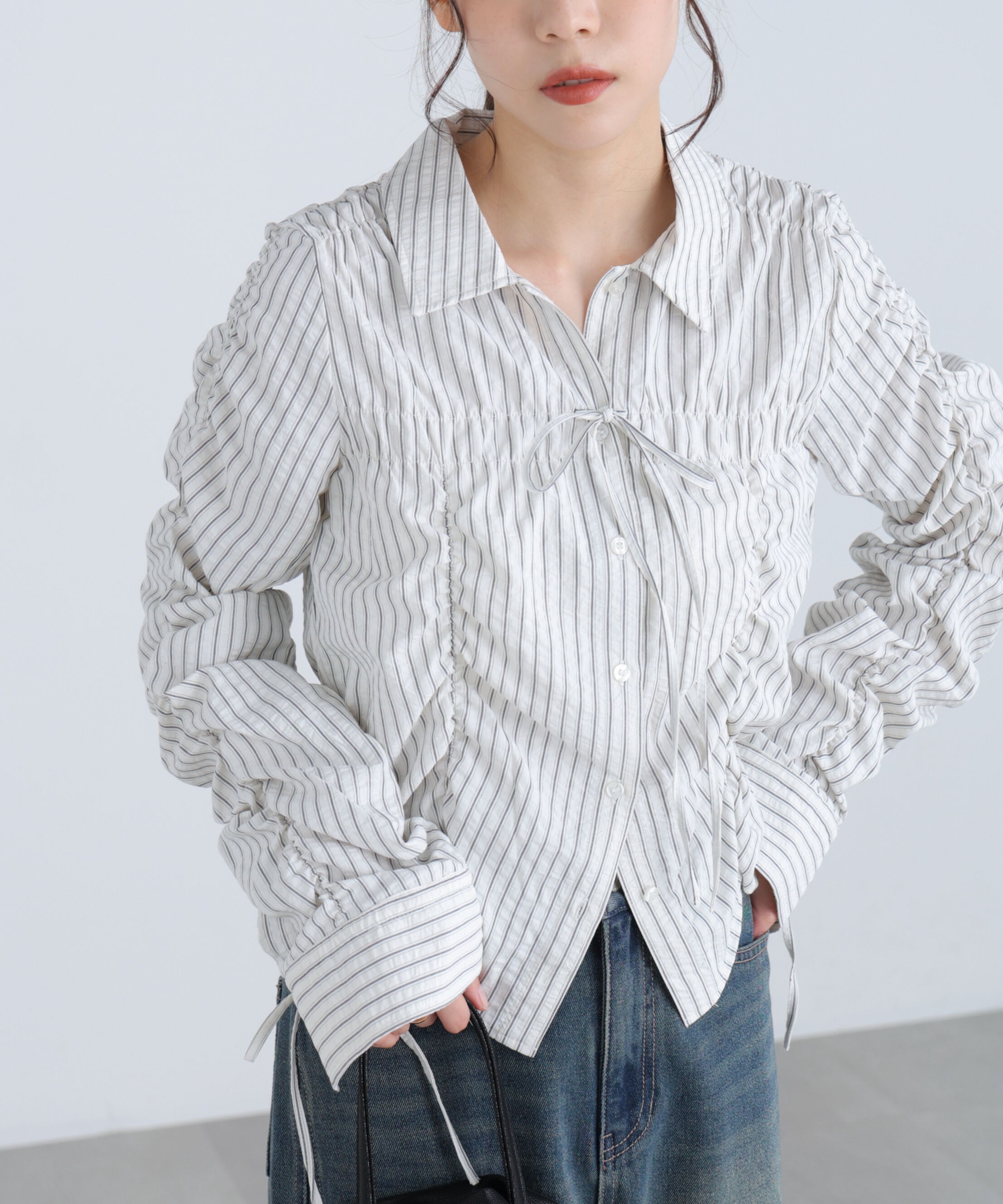  「シャーリングアソートシャツ」|シャツ・ブラウス|オフベースス 2