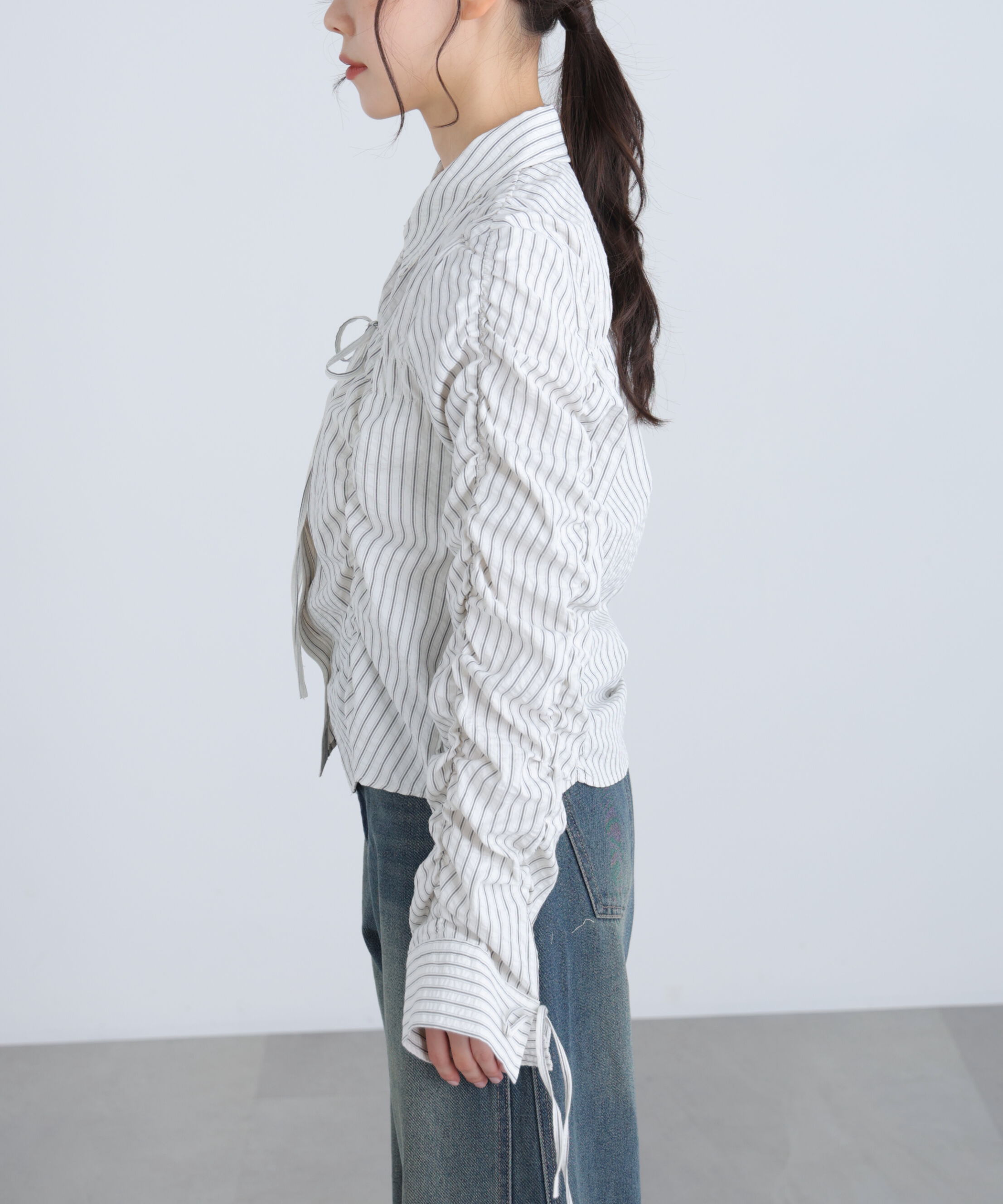  「シャーリングアソートシャツ」|シャツ・ブラウス|