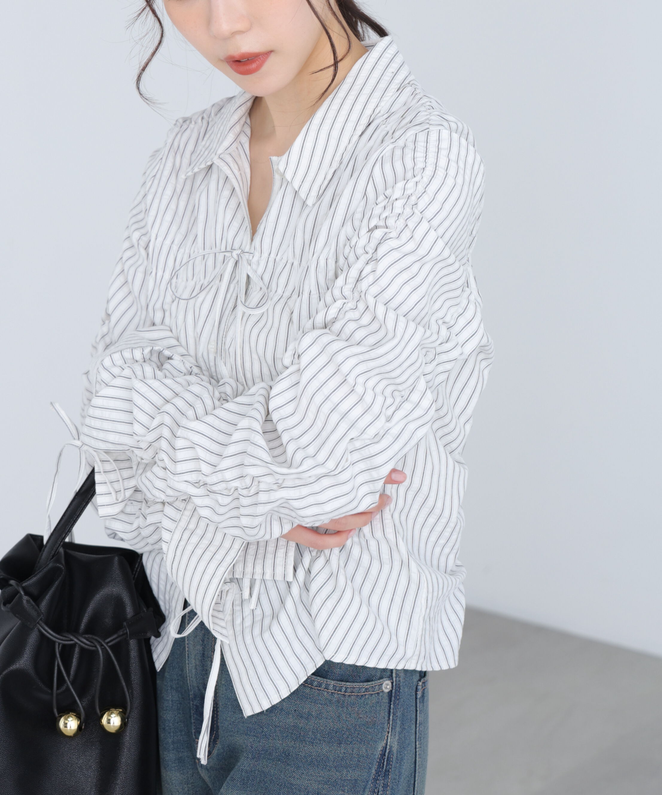  「シャーリングアソートシャツ」|シャツ・ブラウス|