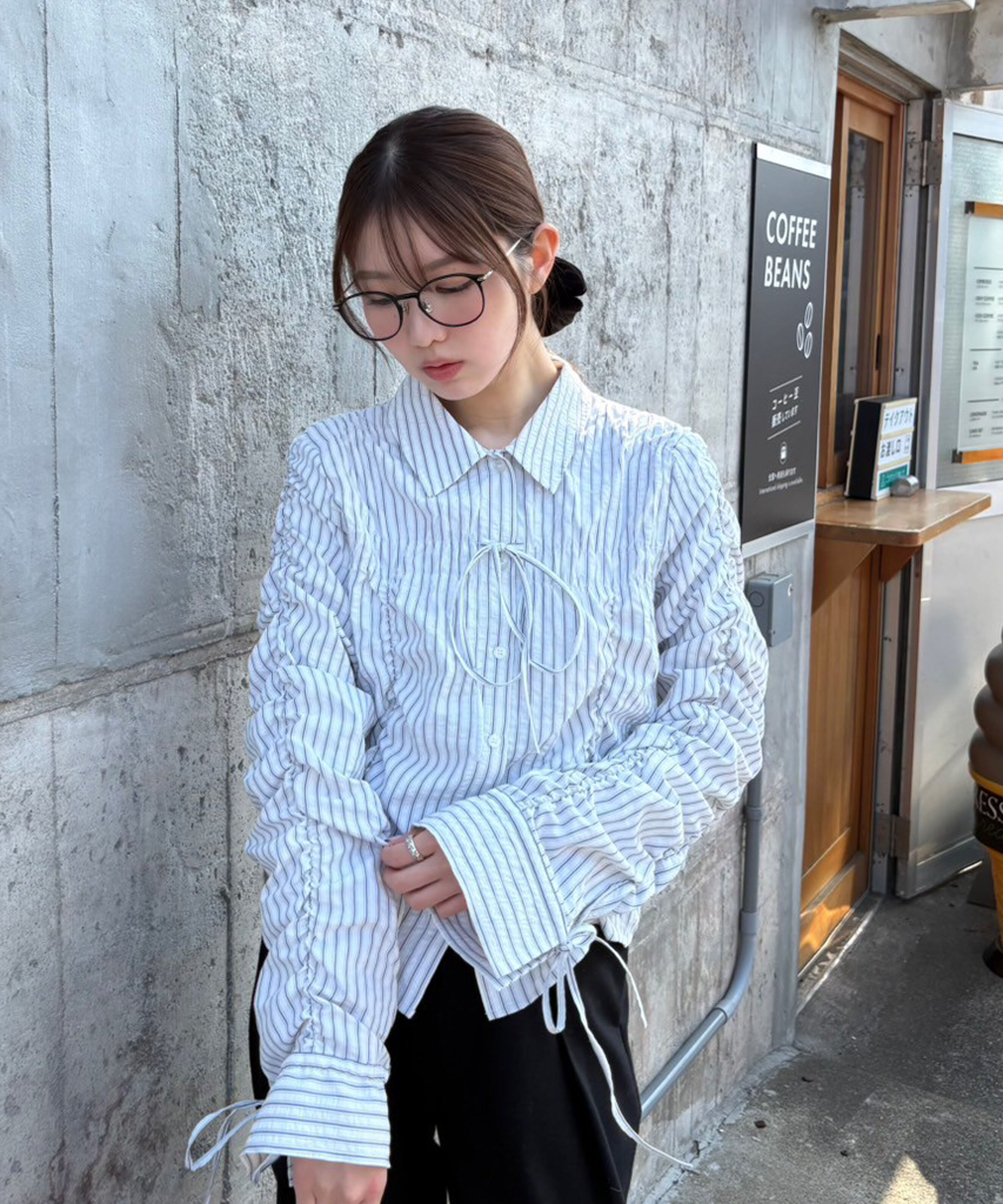  「シャーリングアソートシャツ」|シャツ・ブラウス|