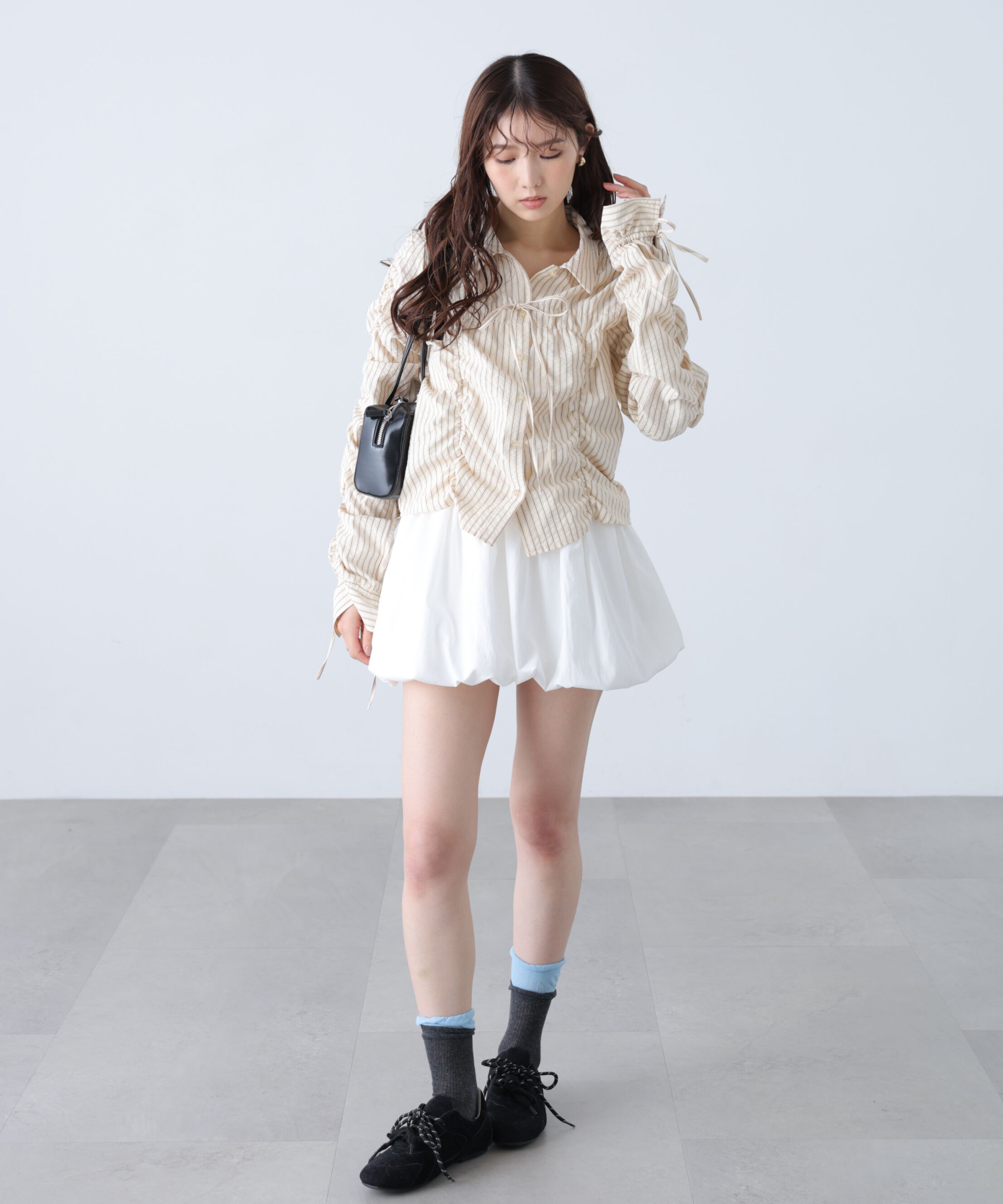  「シャーリングアソートシャツ」|シャツ・ブラウス|