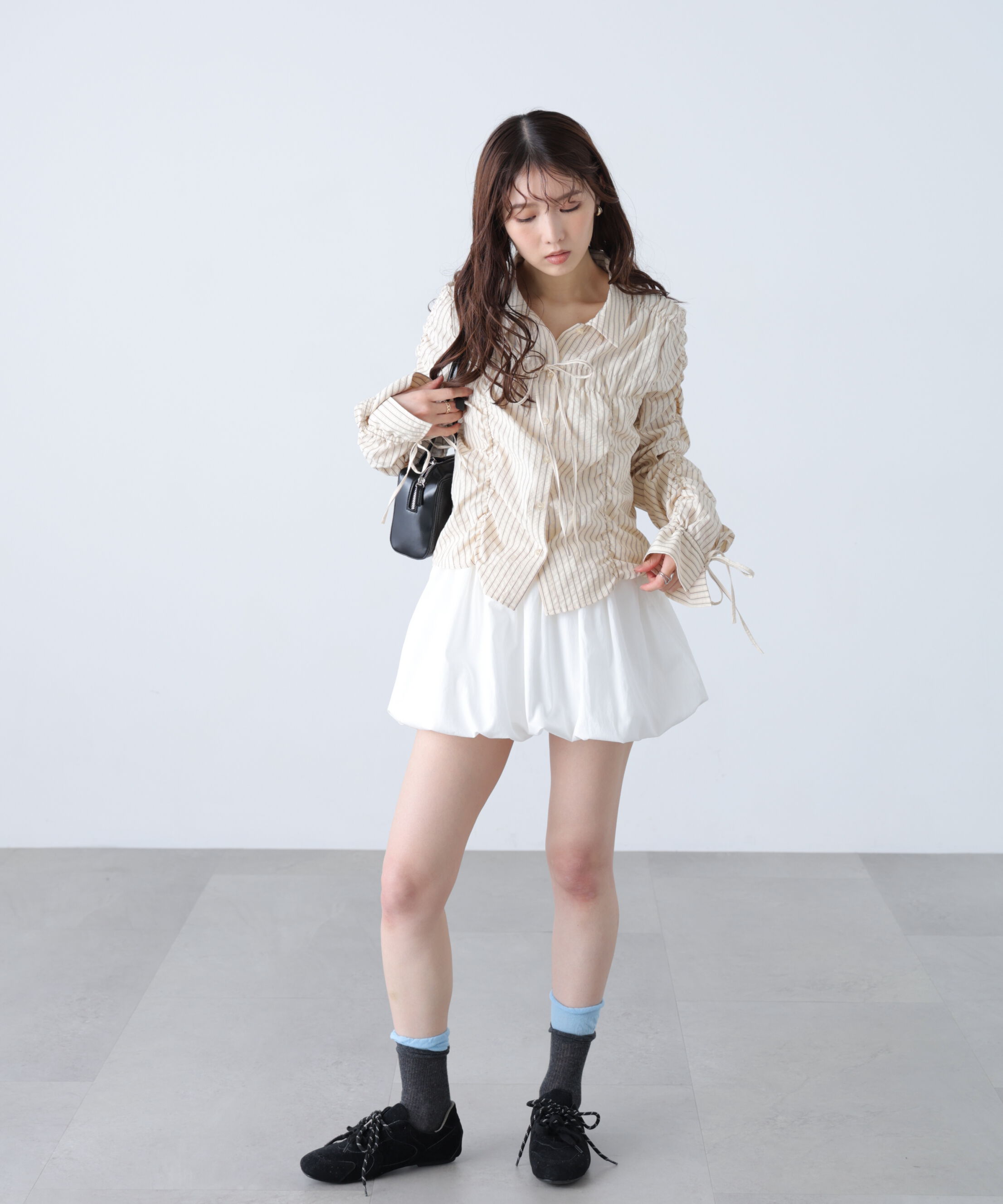  「シャーリングアソートシャツ」|シャツ・ブラウス|