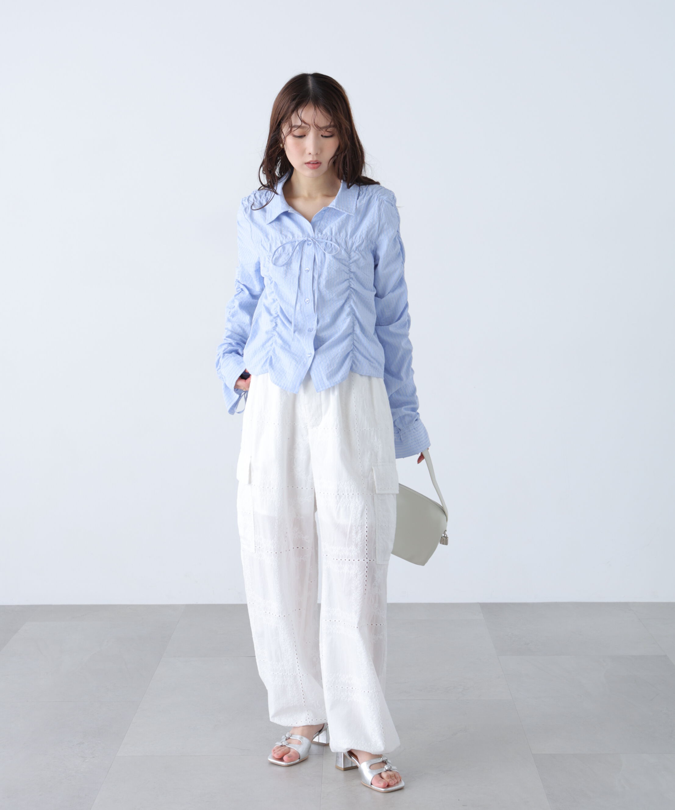  「シャーリングアソートシャツ」|シャツ・ブラウス|