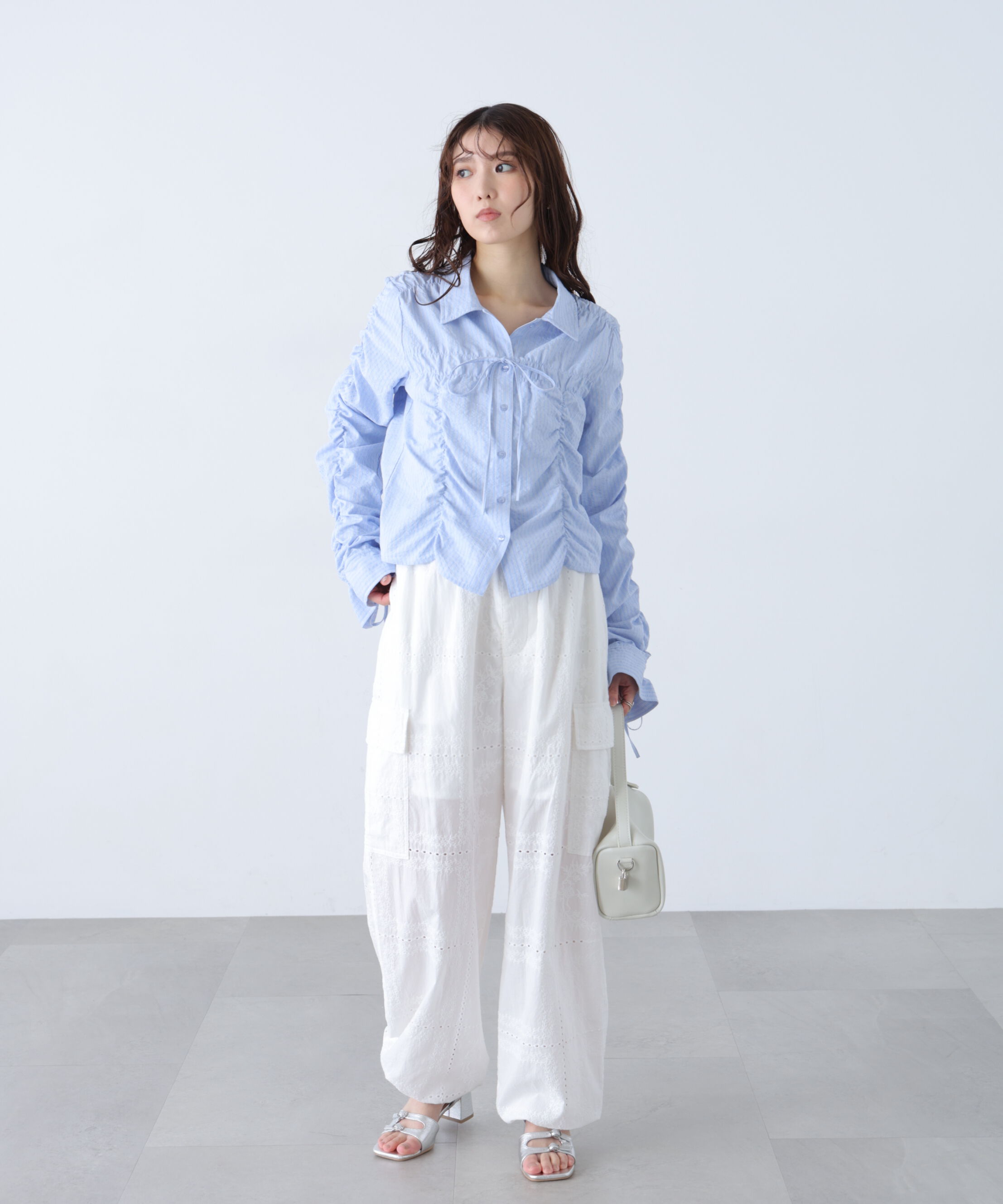  「シャーリングアソートシャツ」|シャツ・ブラウス|