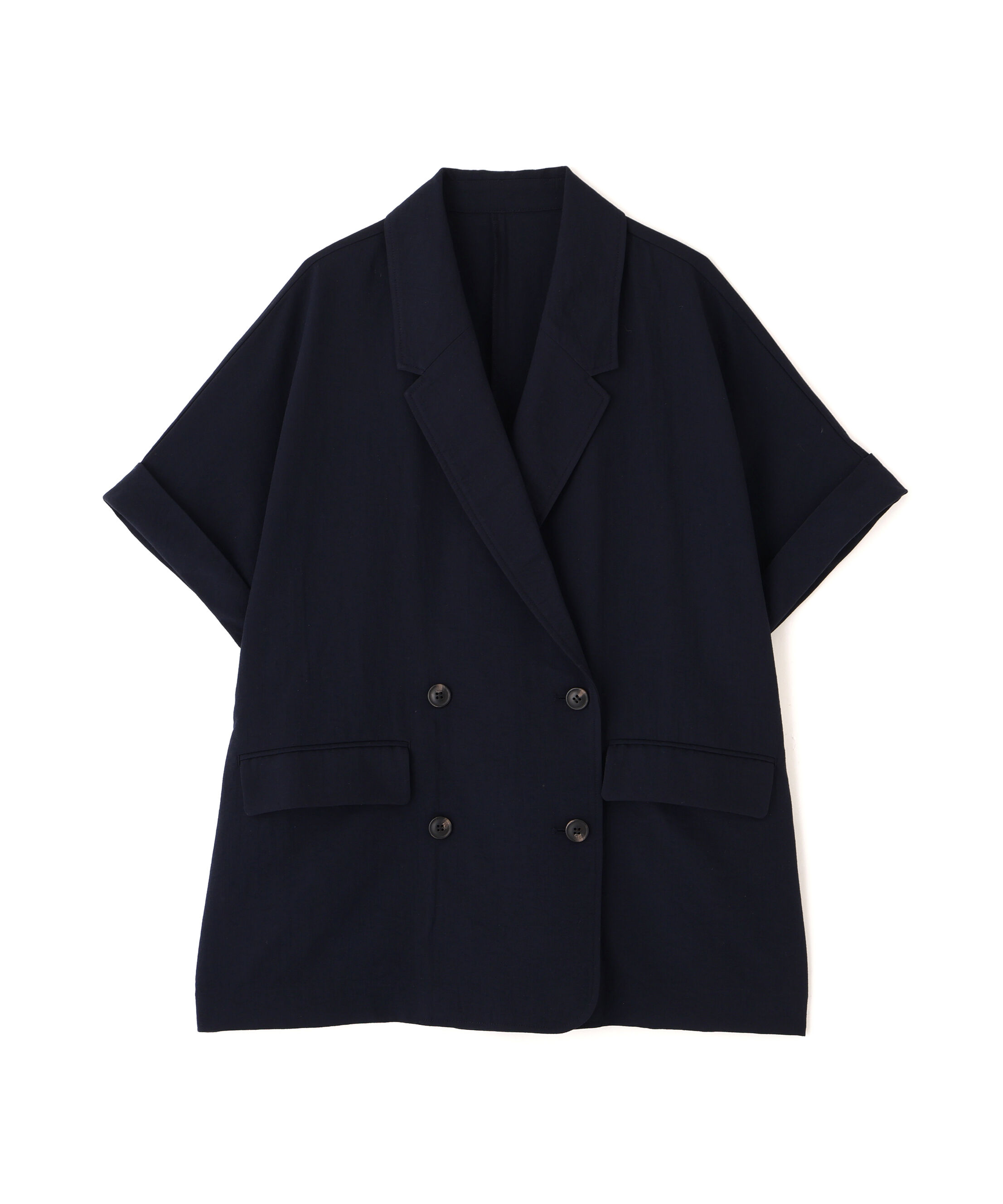  「麻調合繊ハーフスリーブジャケット」|その他|