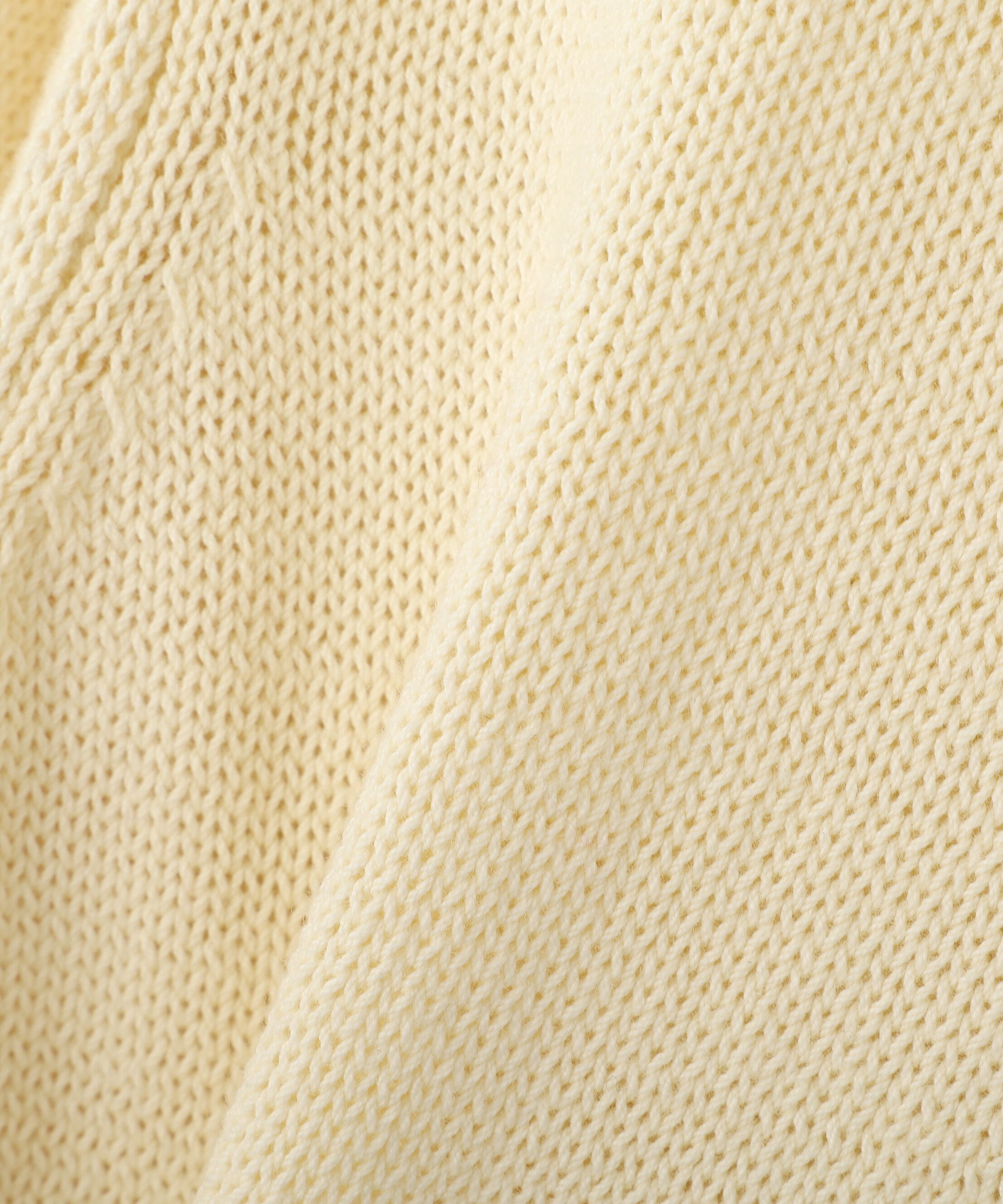  「フロントポケット半袖カーディガン」|ニット・セーター|