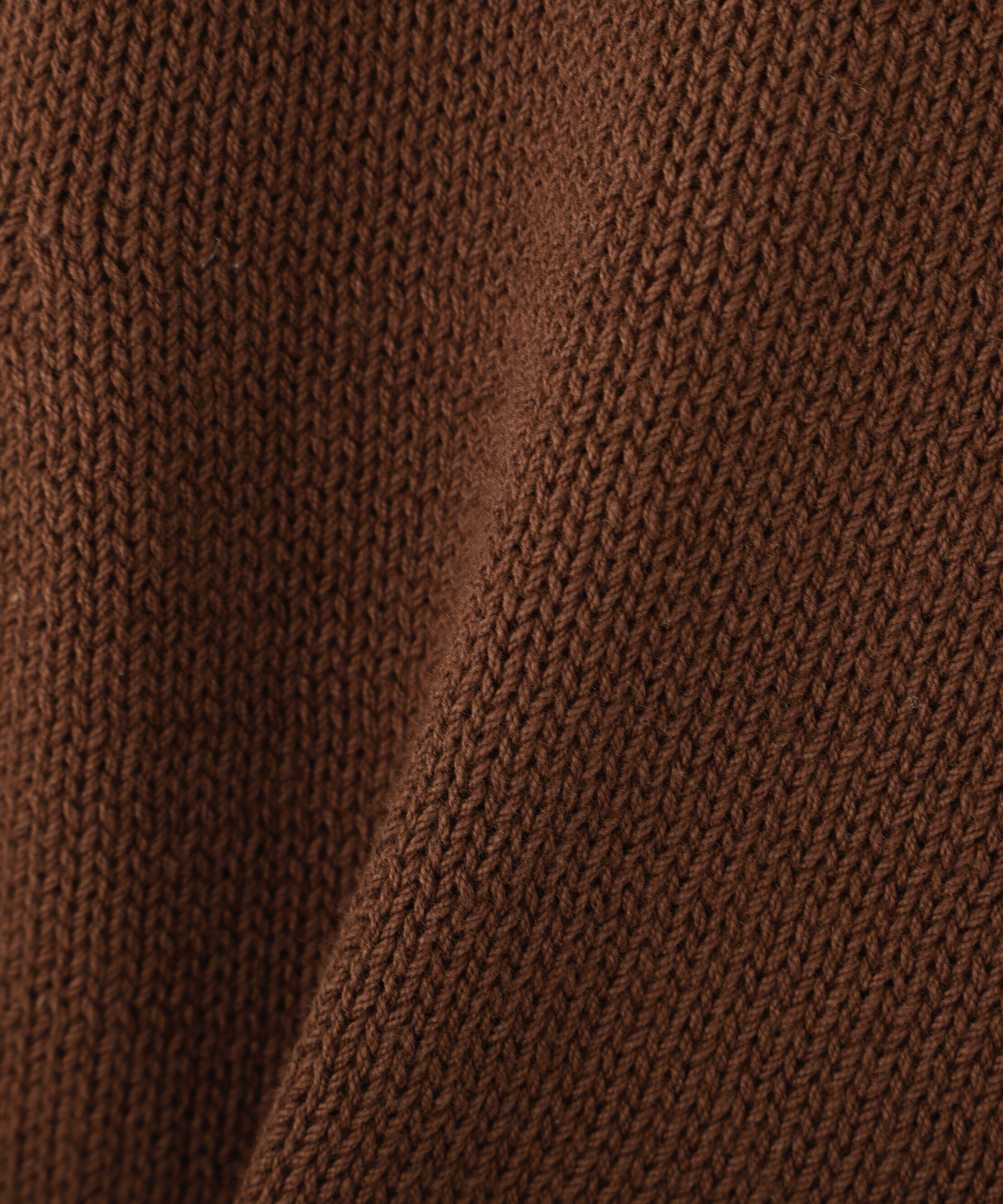  「フロントポケット半袖カーディガン」|ニット・セーター|