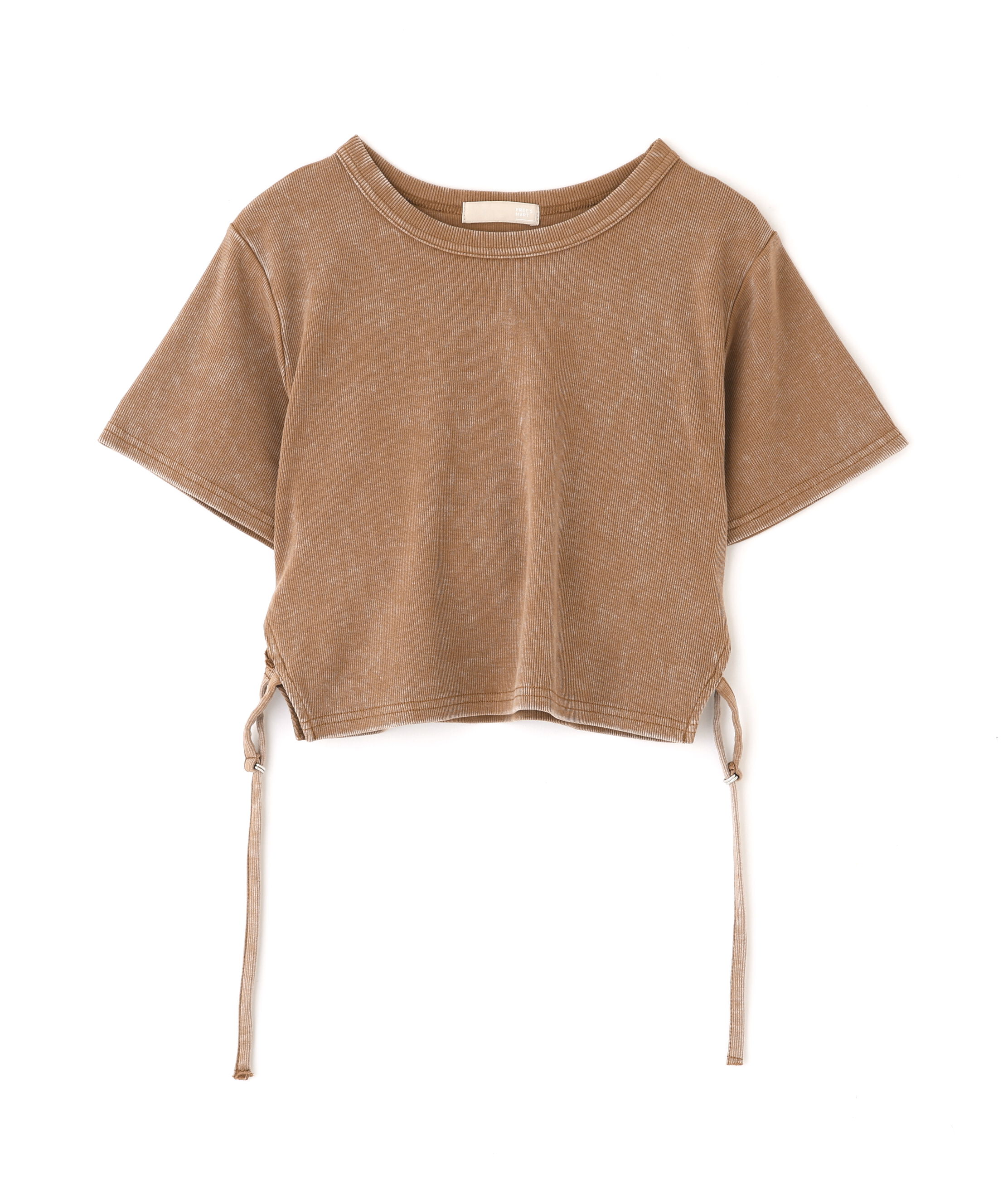  「ヴィンテージ加工サイドベルトＴ」|Tシャツ・カットソー|