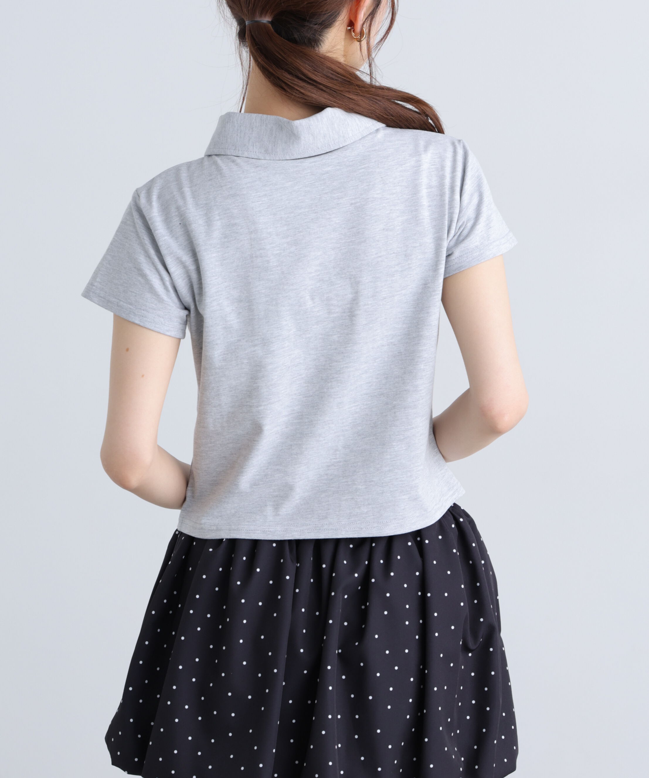  「コンパクトシャツカットソー」|Tシャツ・カットソー|