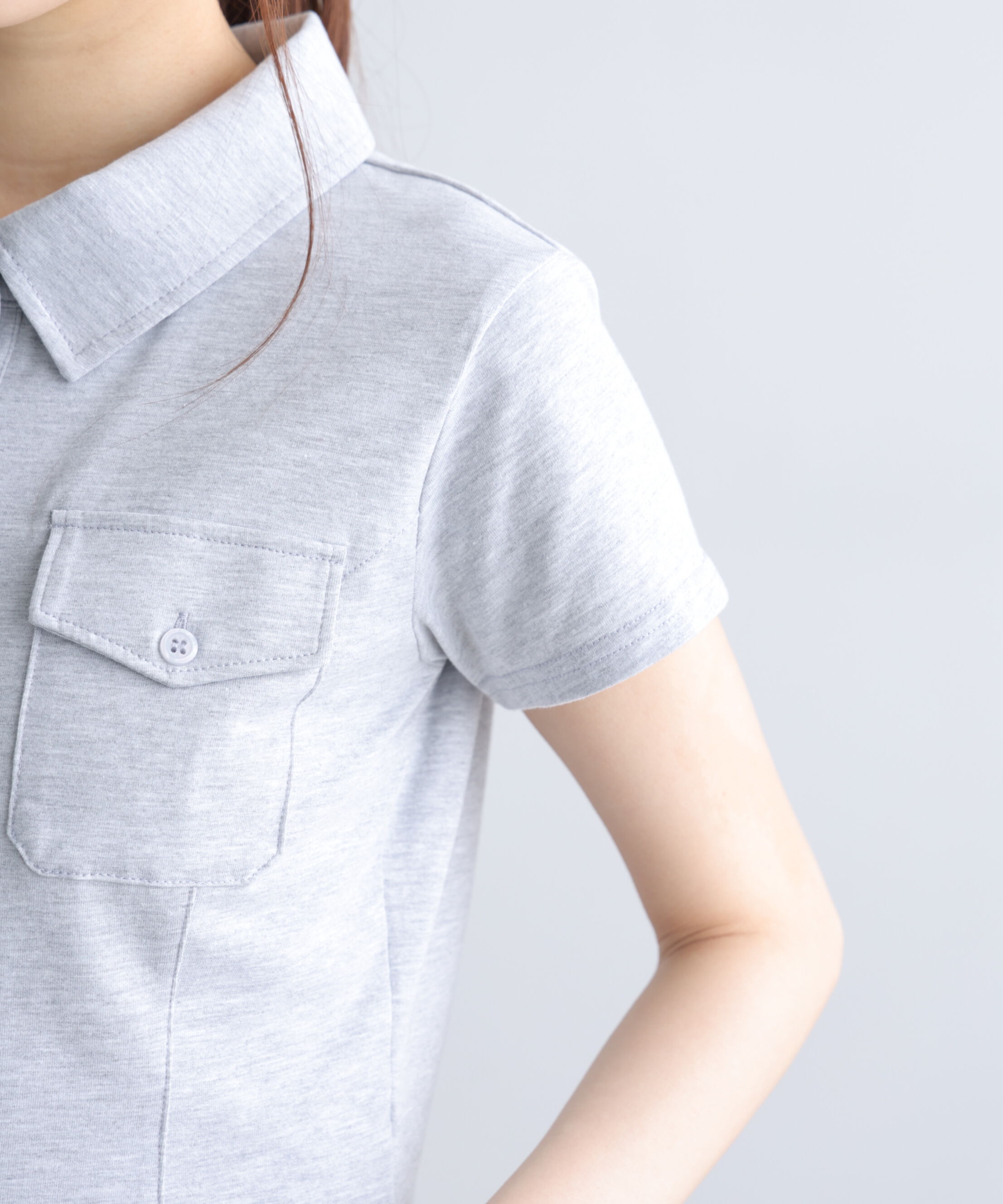  「コンパクトシャツカットソー」|Tシャツ・カットソー|