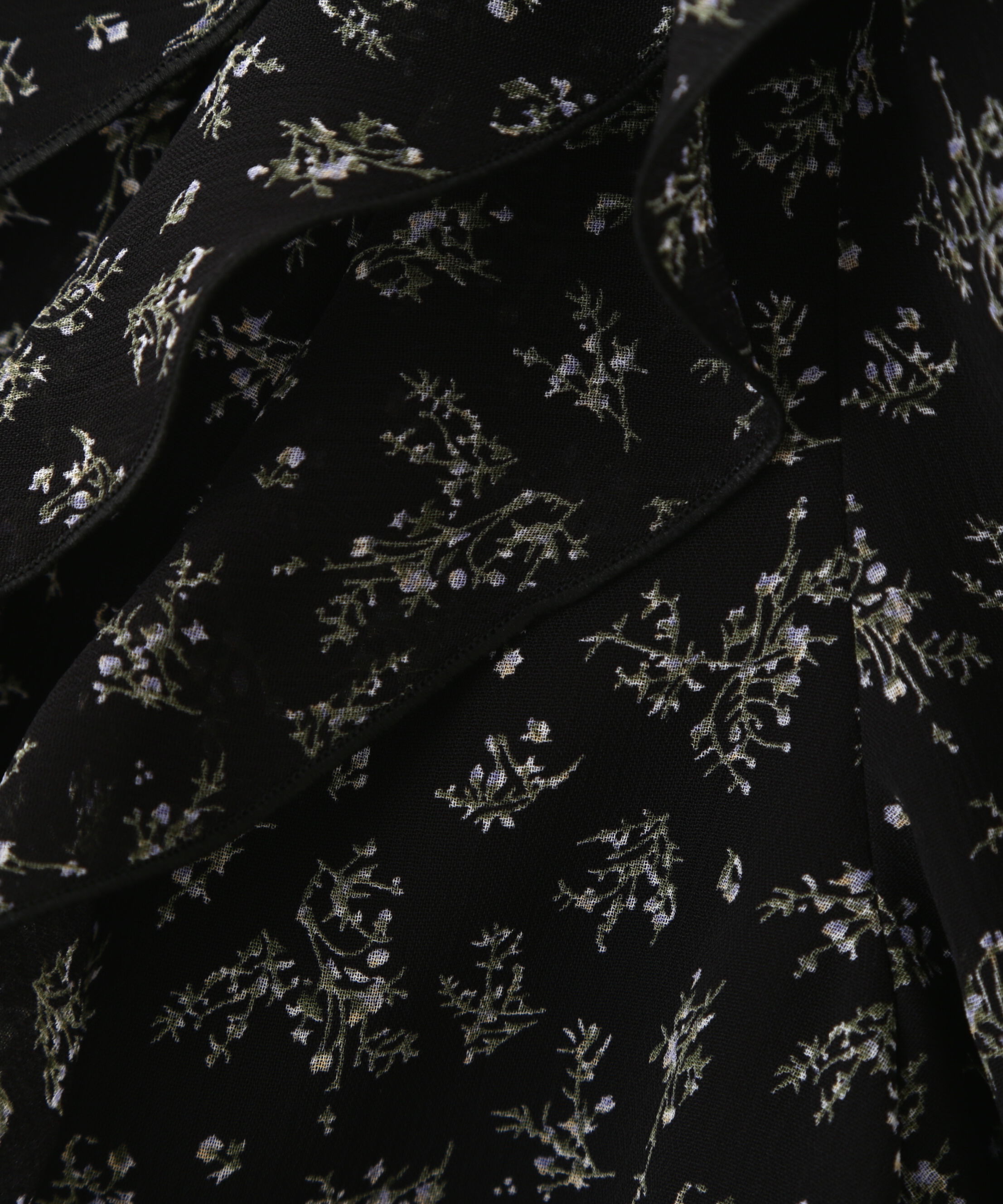  「小花プリントフリルブラウス」|シャツ・ブラウス|